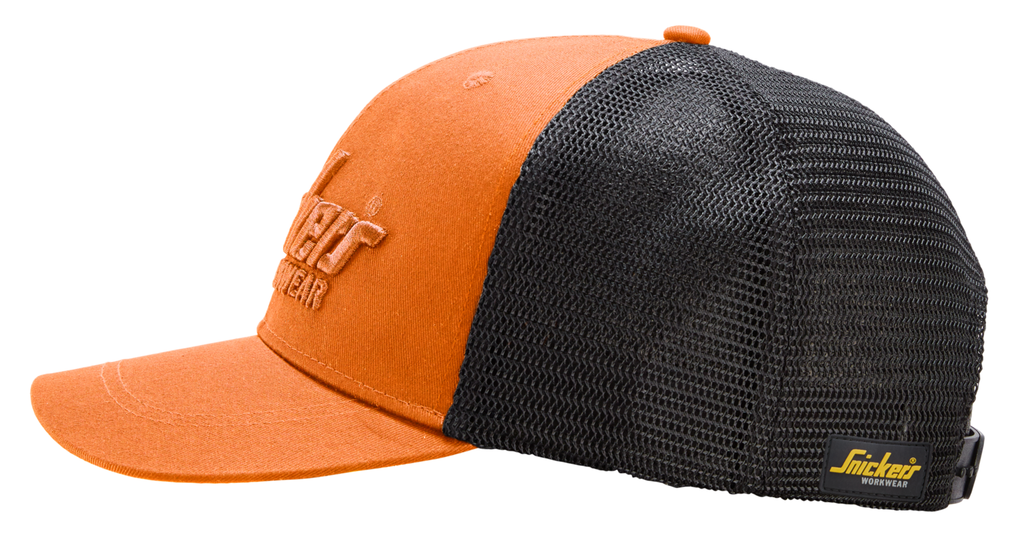 Trucker-lippis Snickers 9001-4104 oranssi onesize