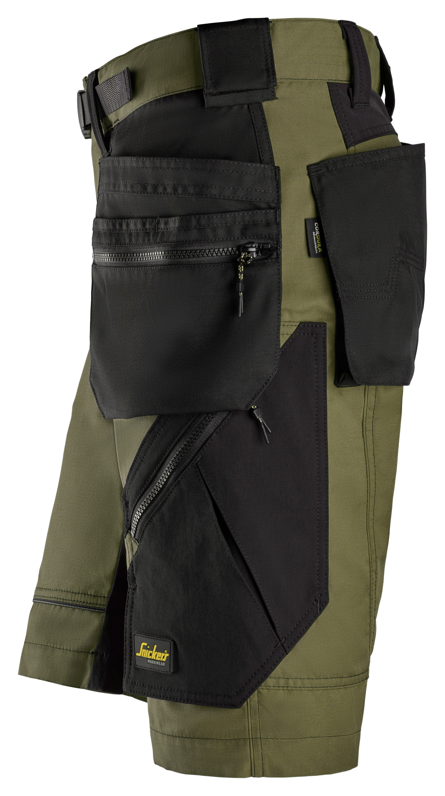 Shortsit Snickers 6904-3104 vihreä-musta