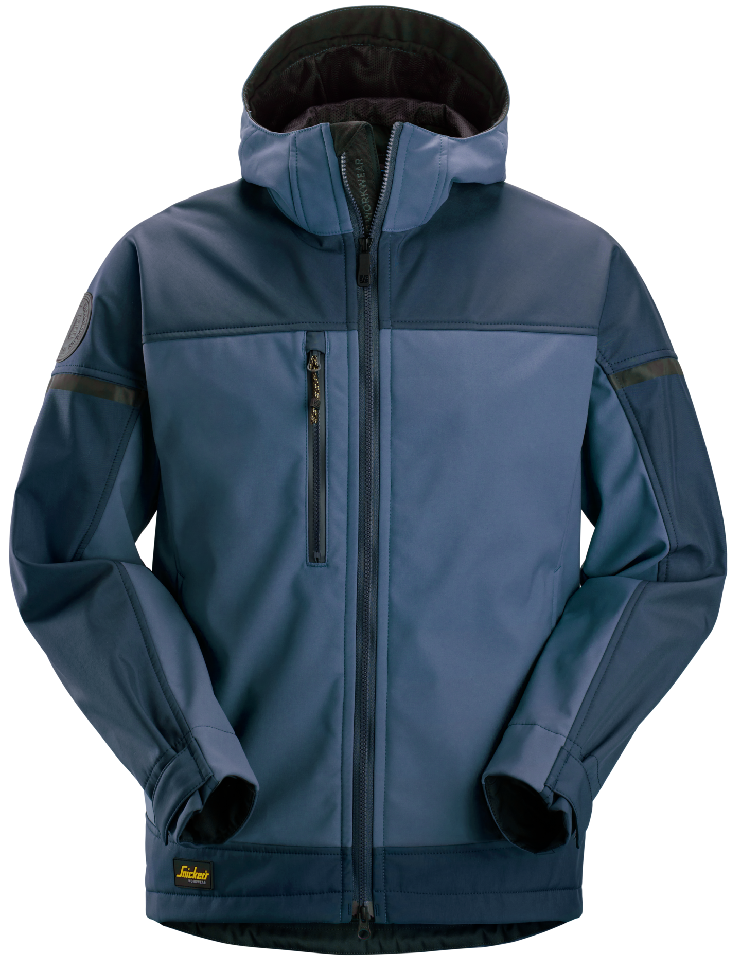 Takki Snickers 1226-9596 Softshell tummansininen
