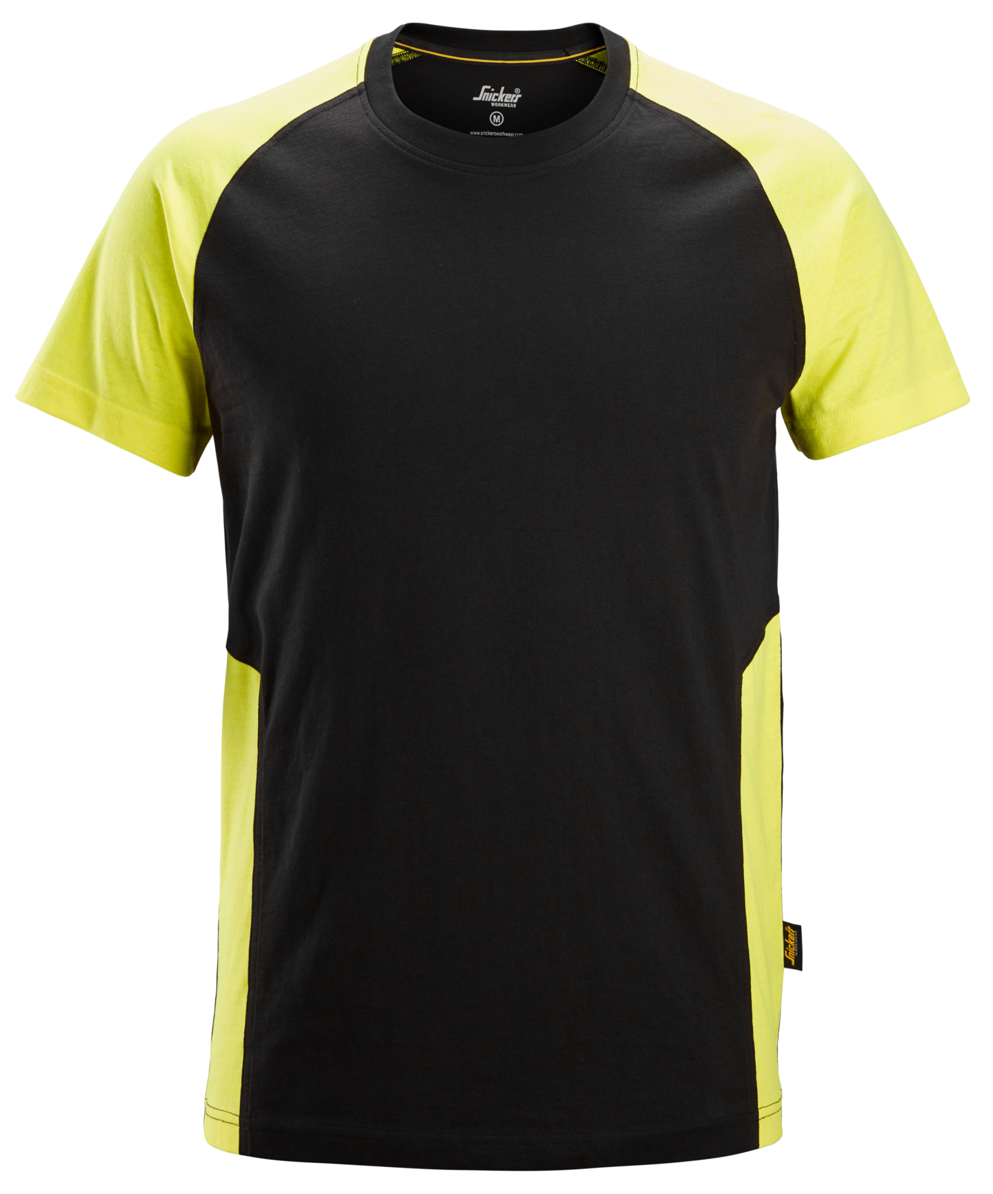 T-paita Snickers 2550-0467 musta-keltainen