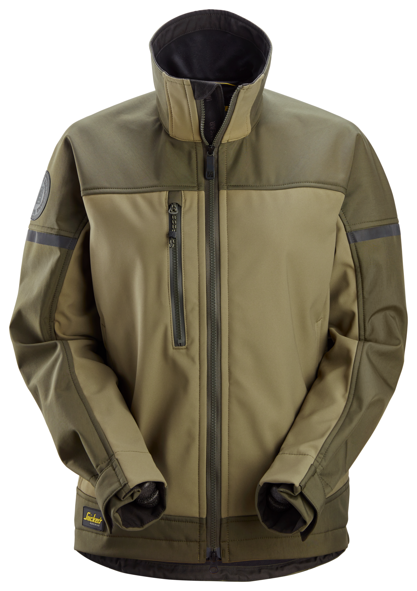 Takki Snickers Softshell naisten 1276-3135 vihreä