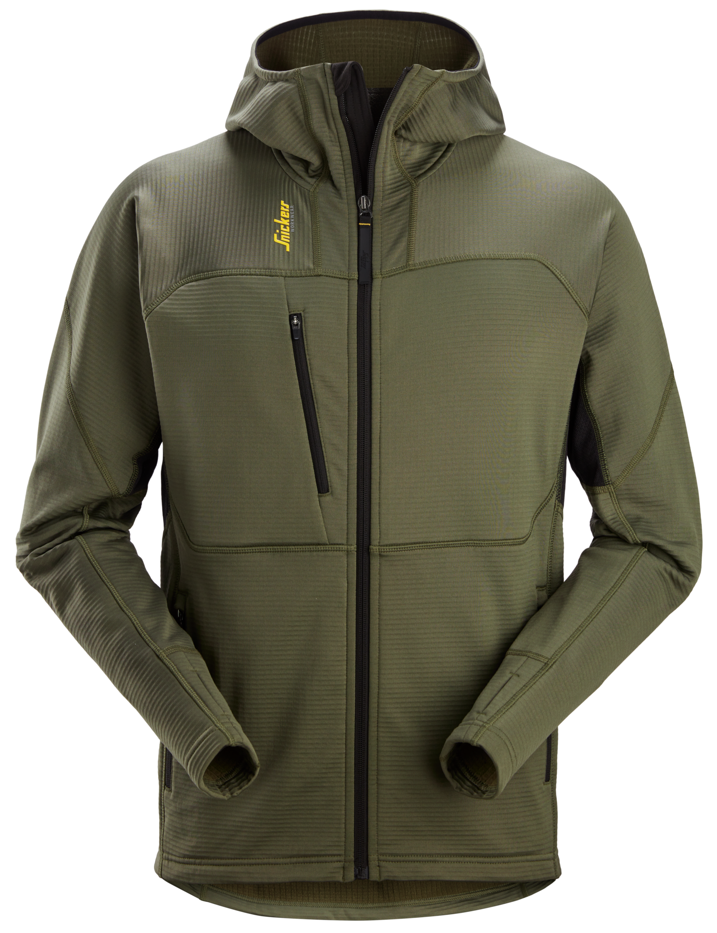 Fleecehuppari Snickers 9420-3104 vihreä