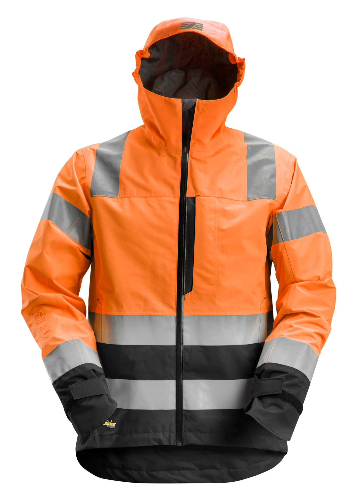 Kuoritakki Snickers 1330-5504 Hi-Vis oranssi