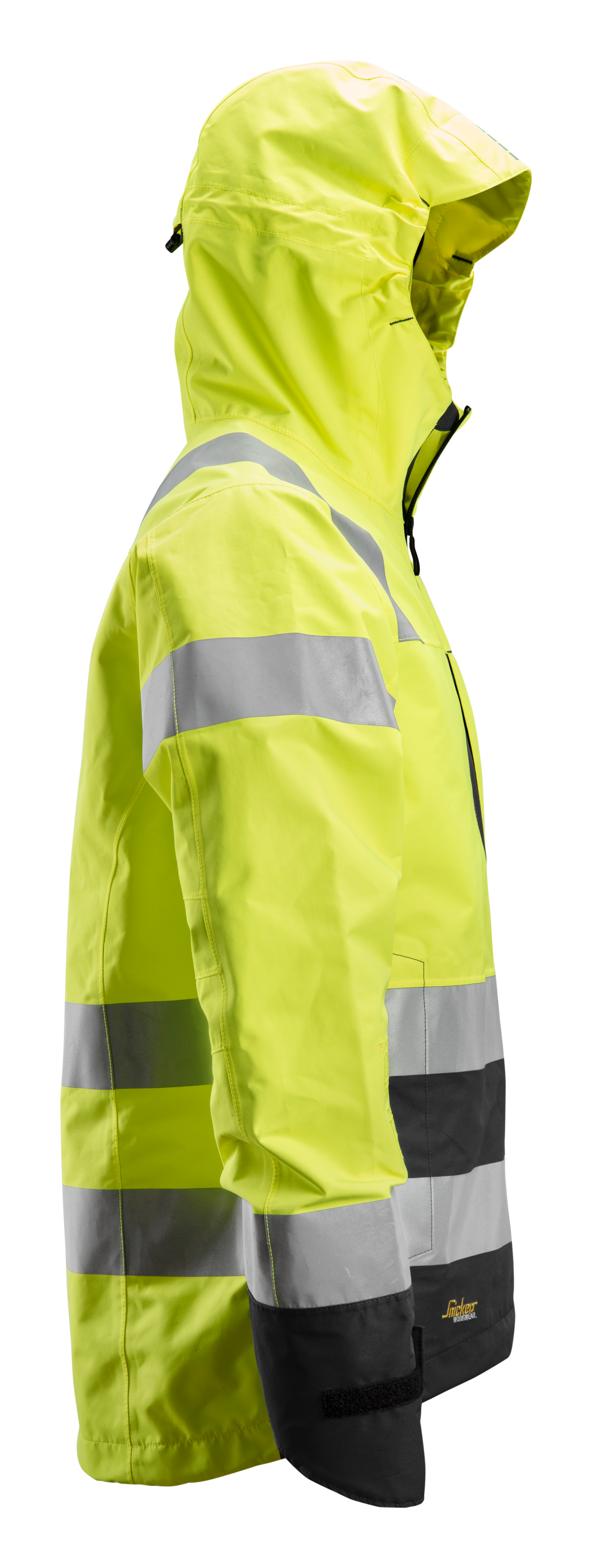 Kuoritakki Snickers 1330-6604 Hi-Vis keltainen