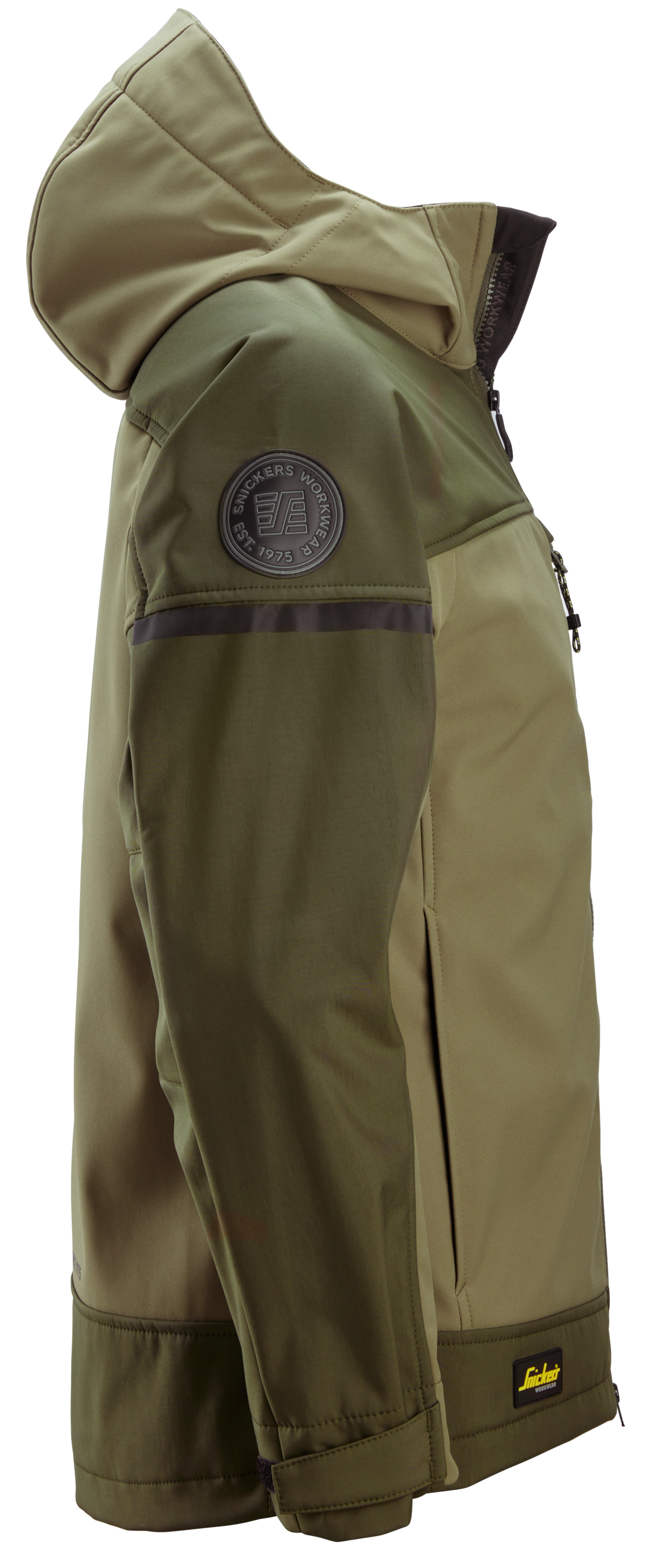 Takki Snickers 1226-3135 Softshell vihreä