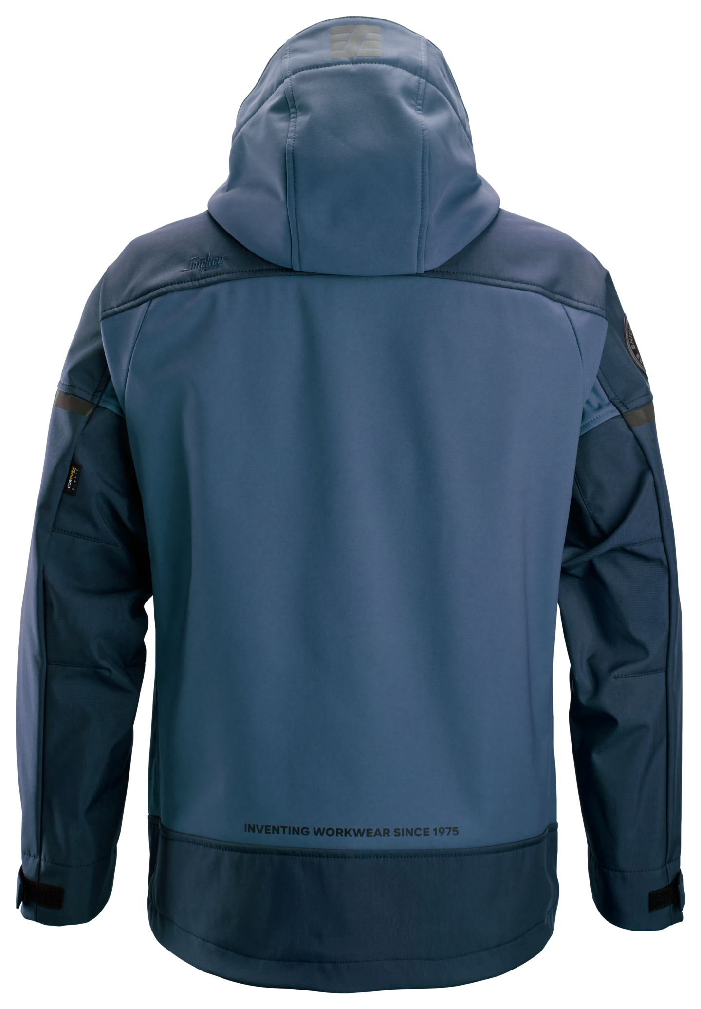 Takki Snickers 1226-9596 Softshell tummansininen