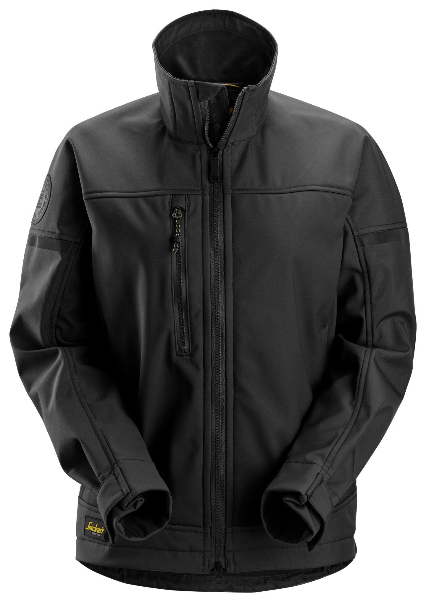 Takki Snickers Softshell naisten 1276-0404 musta