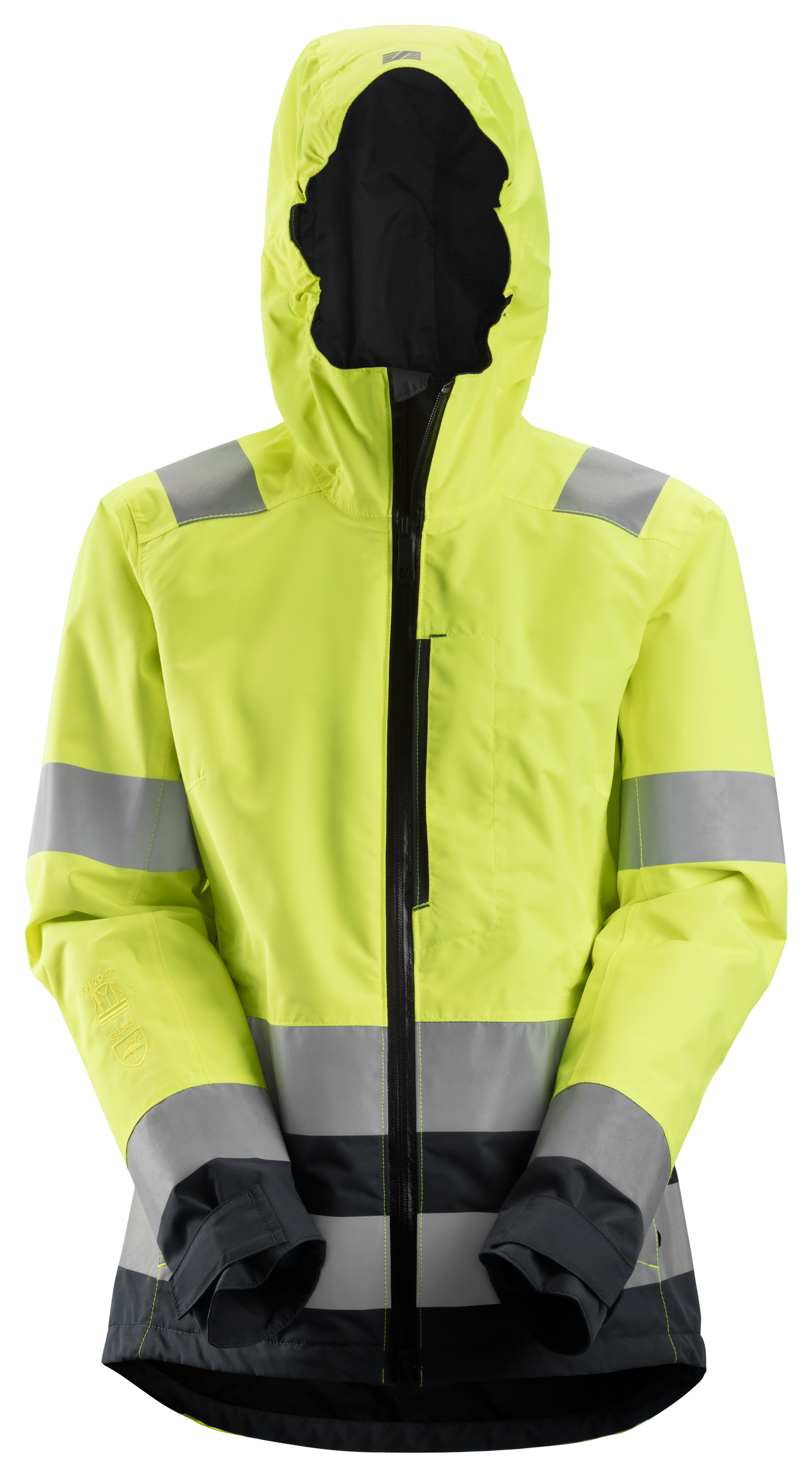 Kuoritakki Snickers naisten 1347-6604 Hi-Vis keltainen