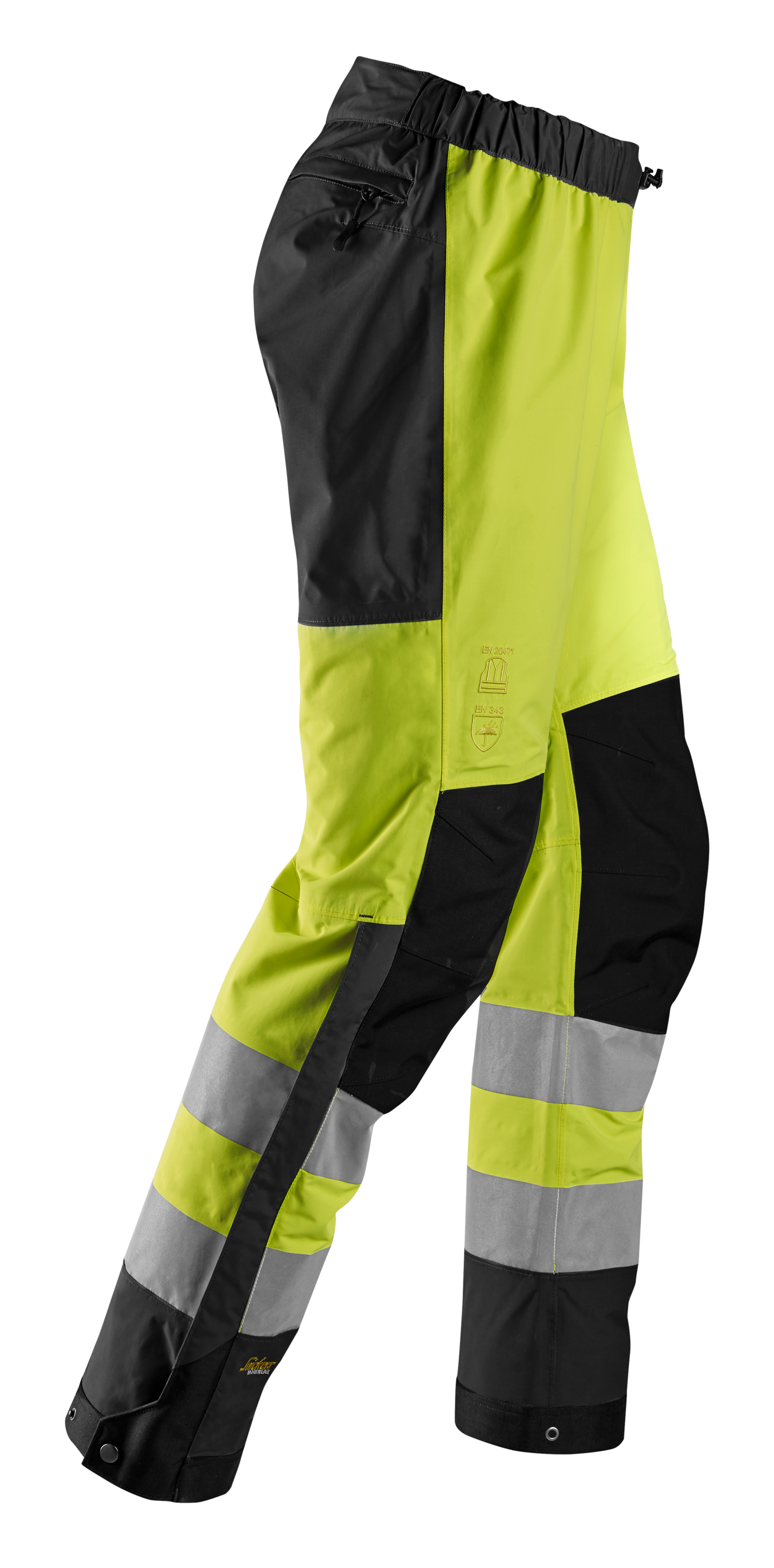 Kuorihousut Snickers 6530-6604 Hi-Vis keltainen