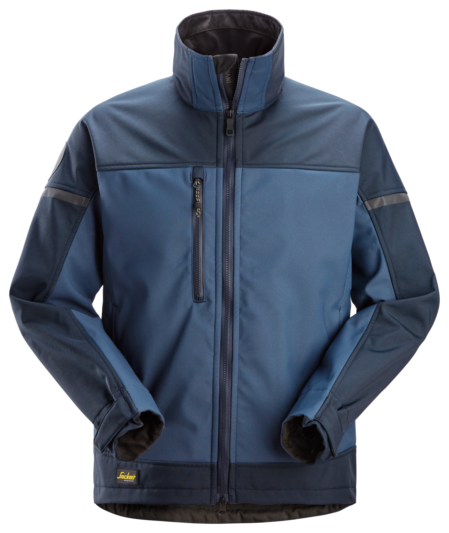 Takki Snickers 1216-9596 Softshell tummansininen