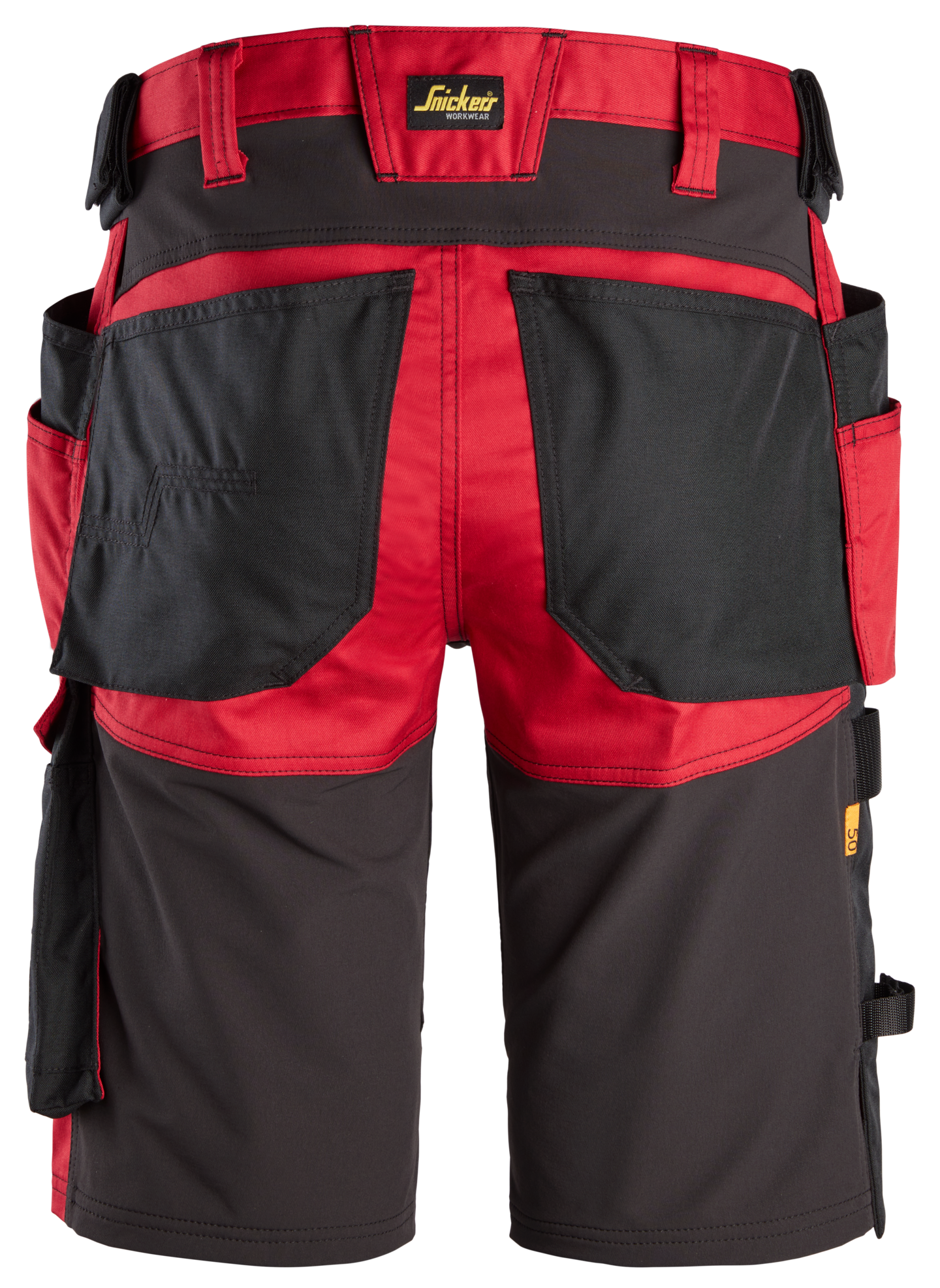 Shortsit Snickers 6141-1604 riipputaskut punainen