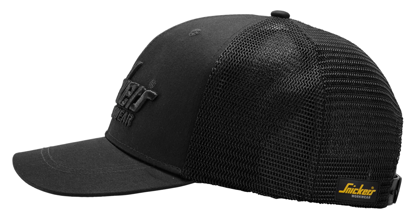 Trucker-lippis Snickers 9001-0404 musta onesize