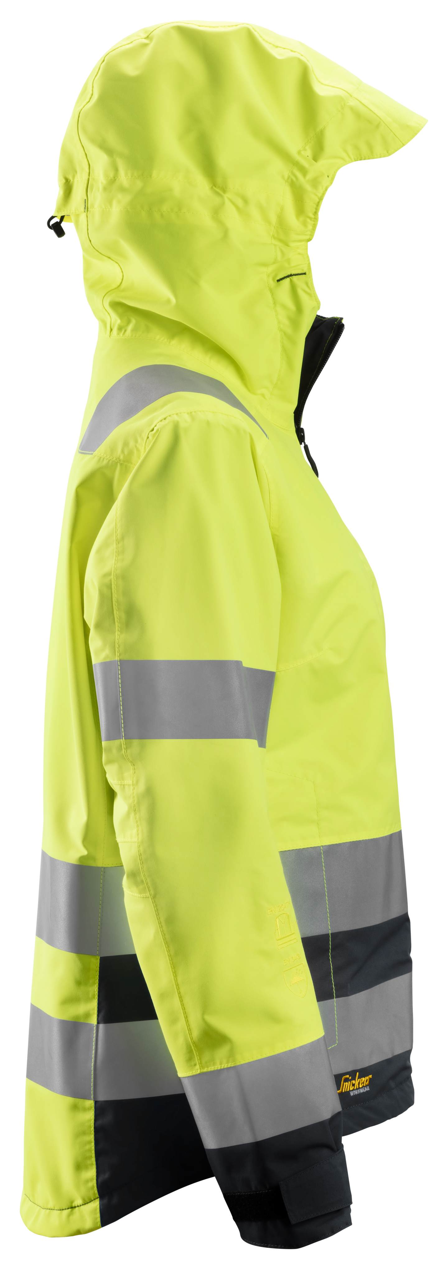 Kuoritakki Snickers naisten 1347-6604 Hi-Vis keltainen