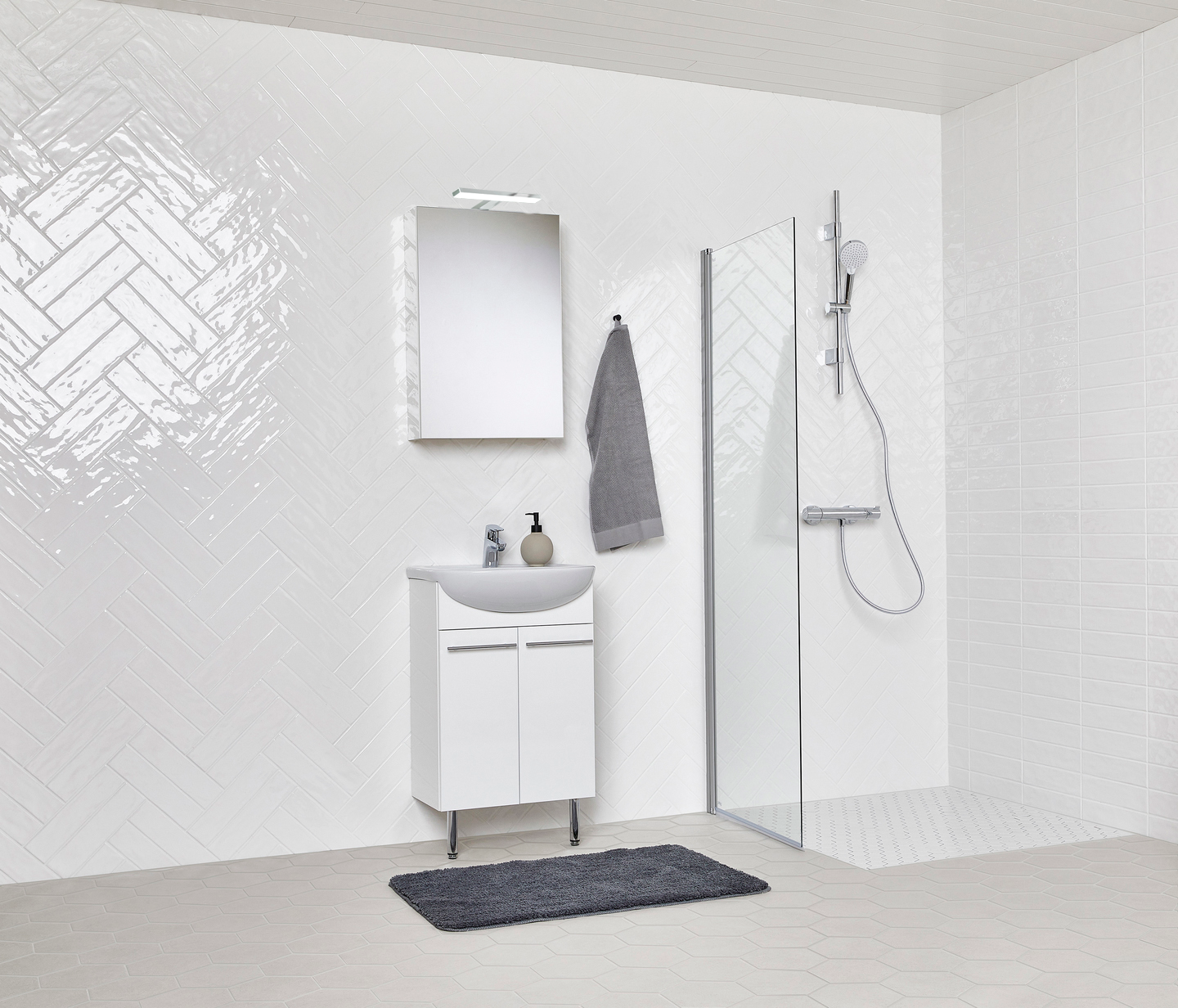 Suihkuseinä Goodiy Pearl 70x190cm