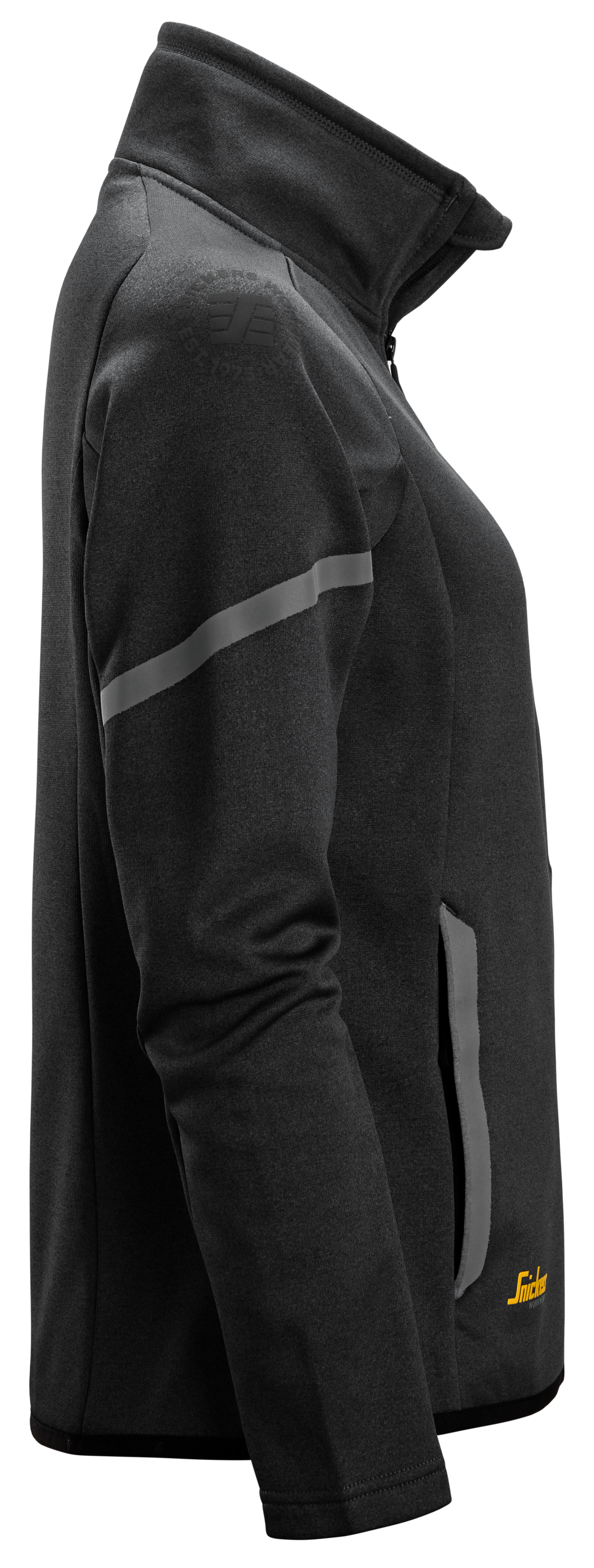 Naisten fleecetakki Snickers 8071-0400 musta