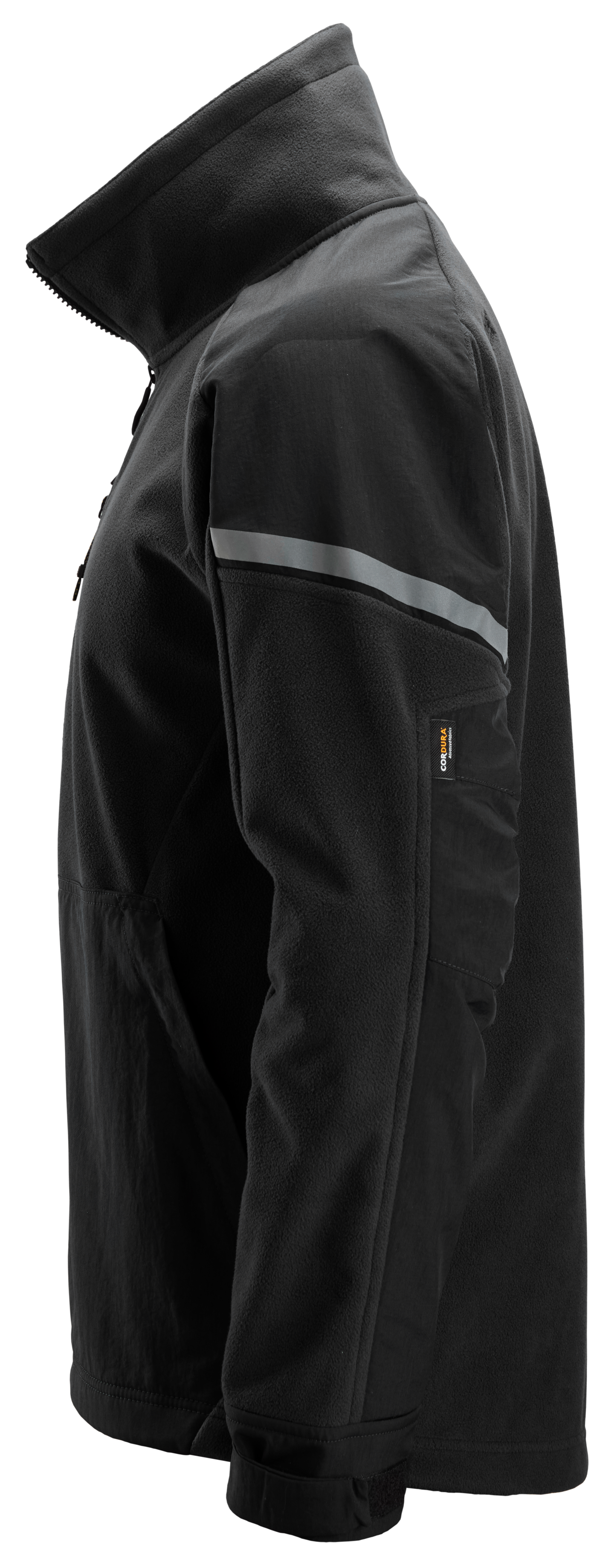 Fleecetakki Snickers 8410-0404 tuulenpitävä musta koko XS