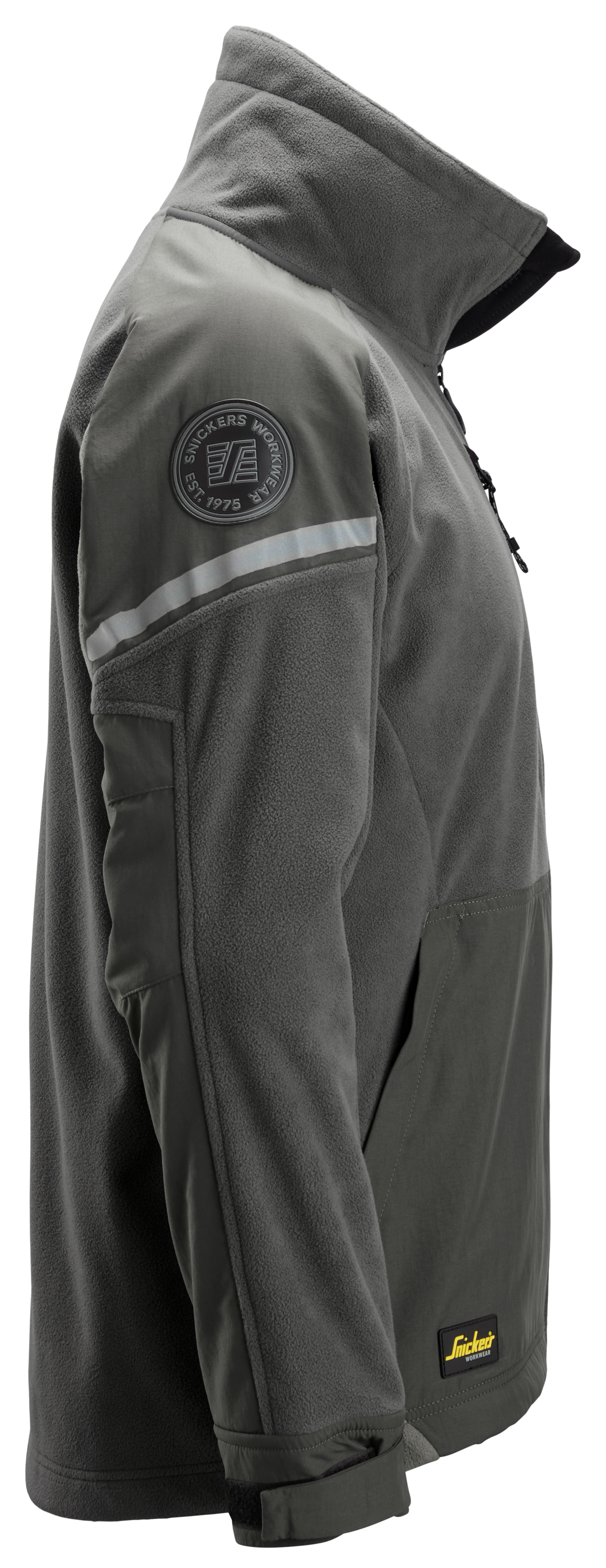 Fleecetakki Snickers 8410-5859 tuulenpitävä harmaa koko XS