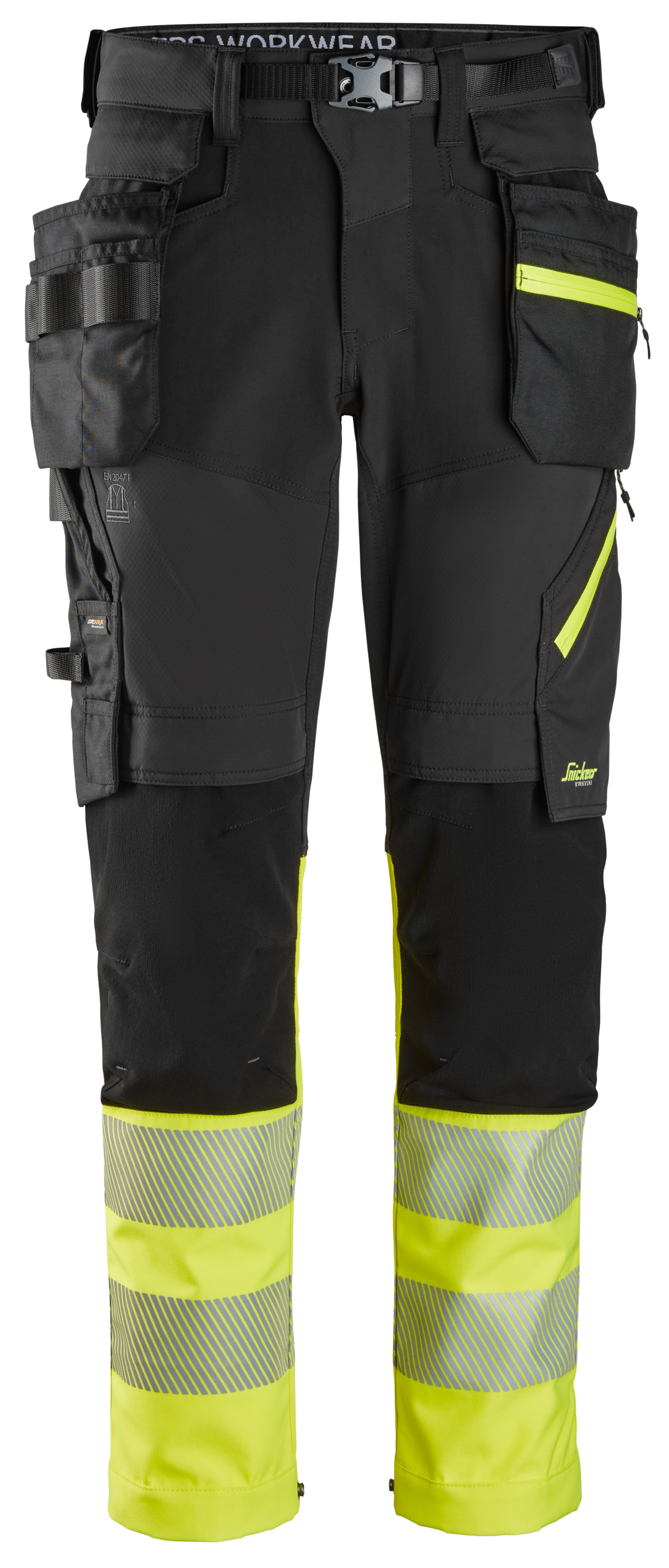 Huomiotyöhousut irrotettavilla riipputaskuilla lk1 Snickers 6935-0466