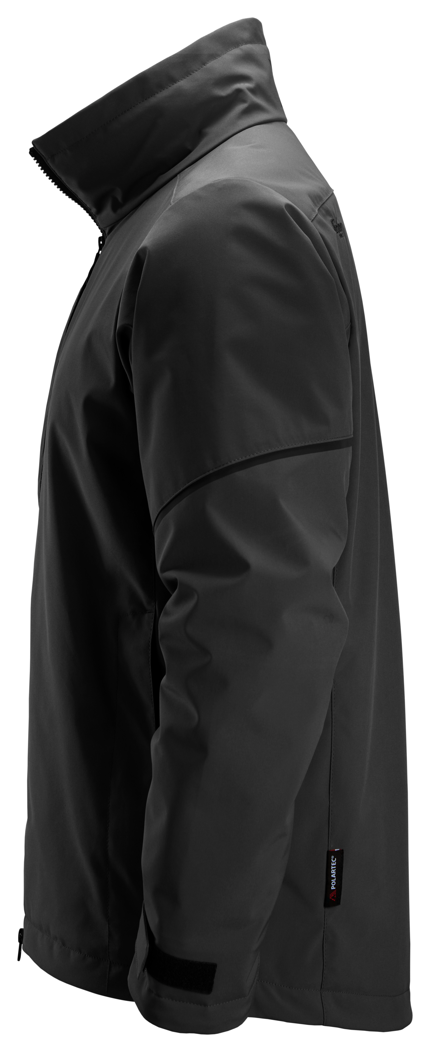 Softshell-takki Snickers 1905-0400 tuulenpitävällä fleece vuorella musta koko L