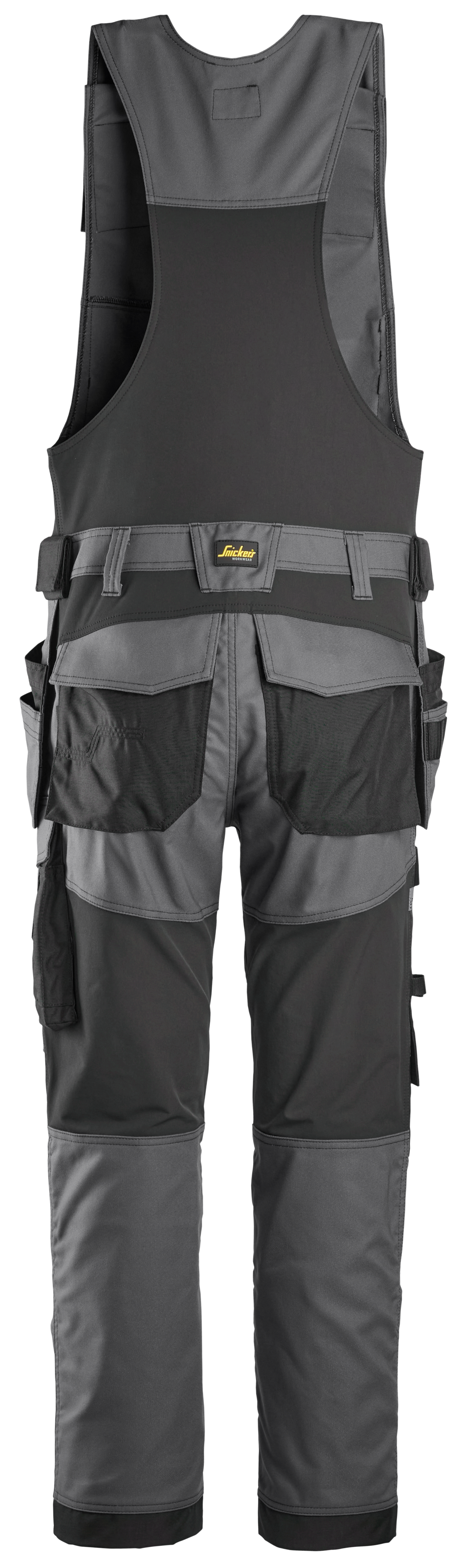 Avohaalari riipputaskuilla Snickers 6014-5804 canvas-stretch harmaa