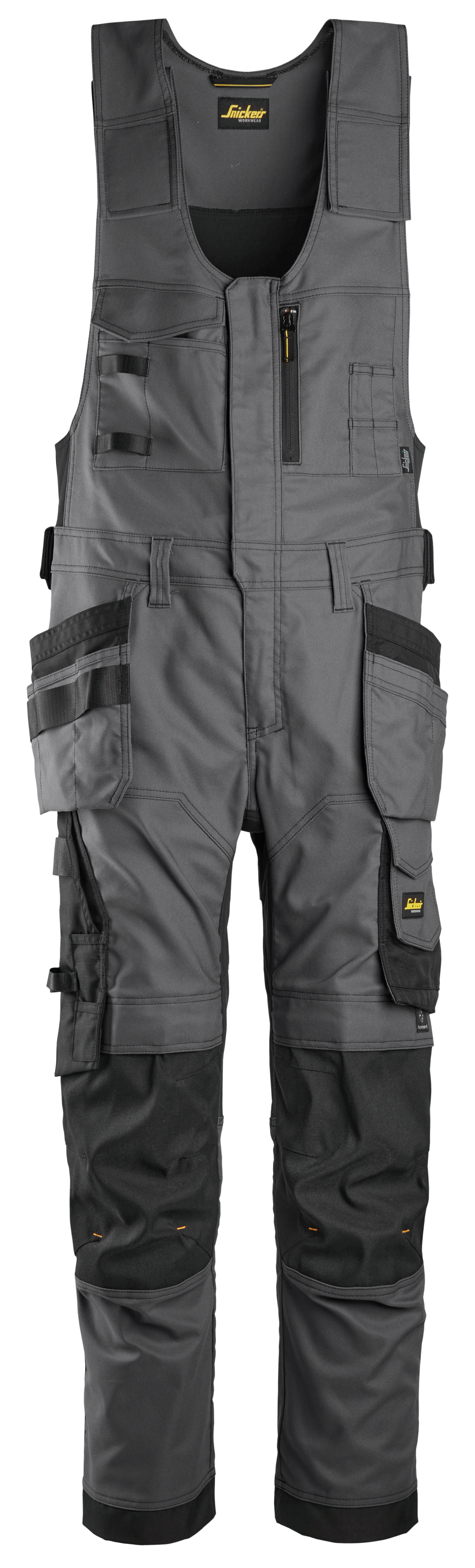 Avohaalari riipputaskuilla Snickers 6014-5804 canvas-stretch harmaa