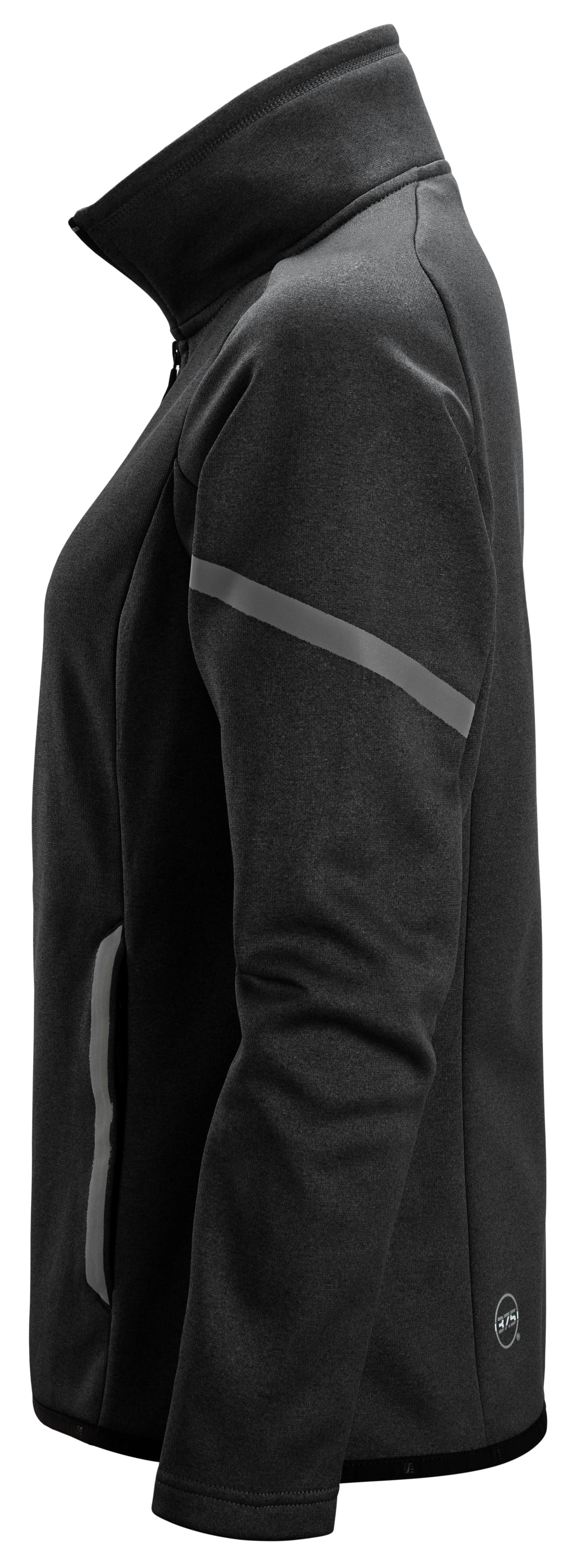 Naisten fleecetakki Snickers 8071-0400 musta