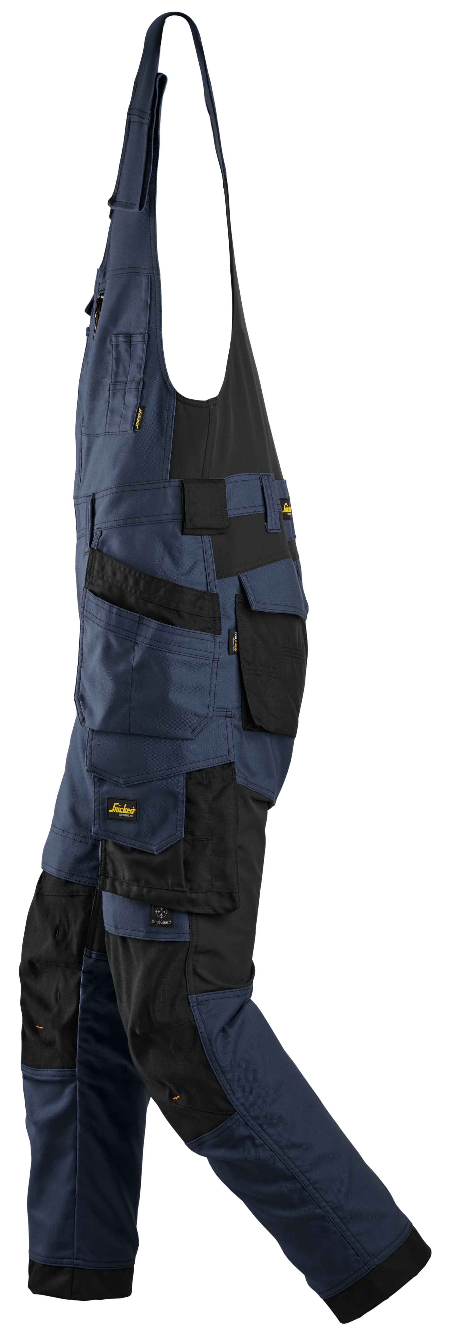 Avohaalari riipputaskuilla Snickers 6014-9504 stretch tummansininen