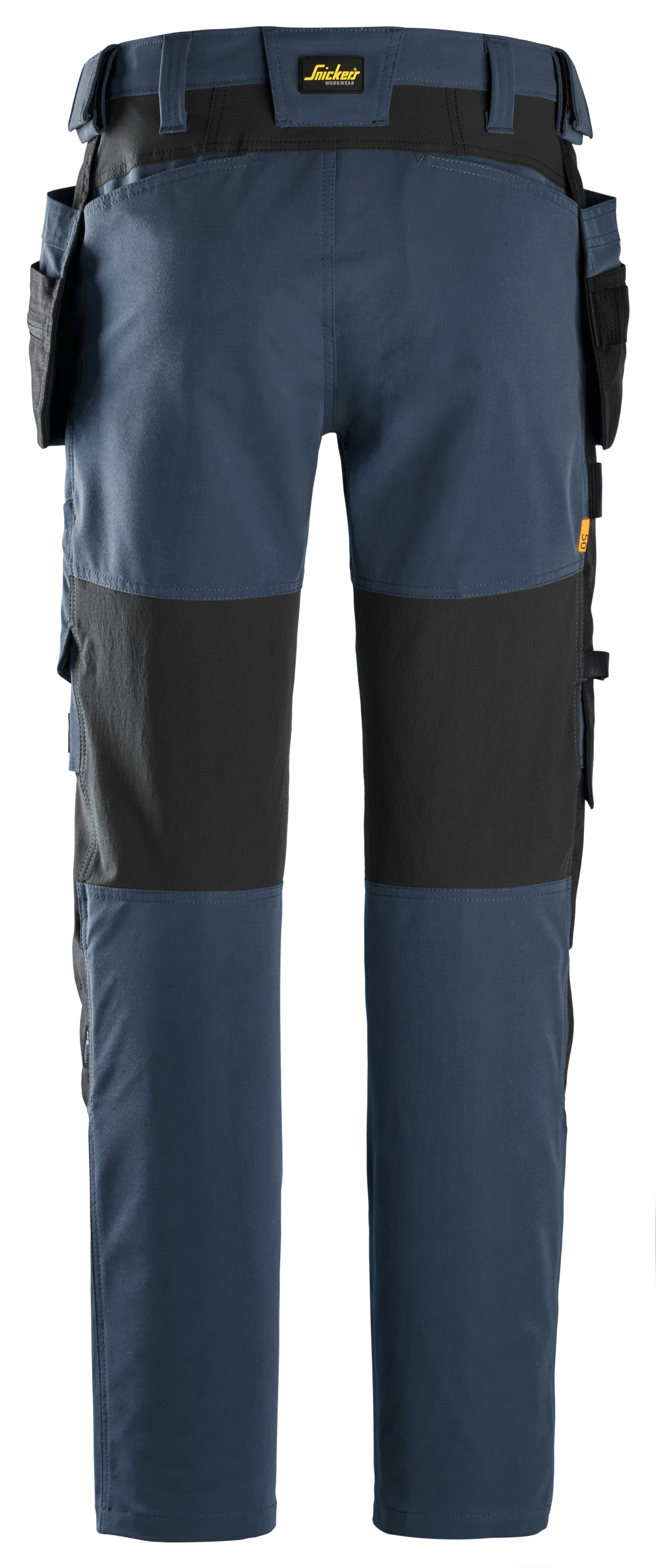 Housut stretch riipputaskuilla Snickers 6218-9504 tummansininen koko 120