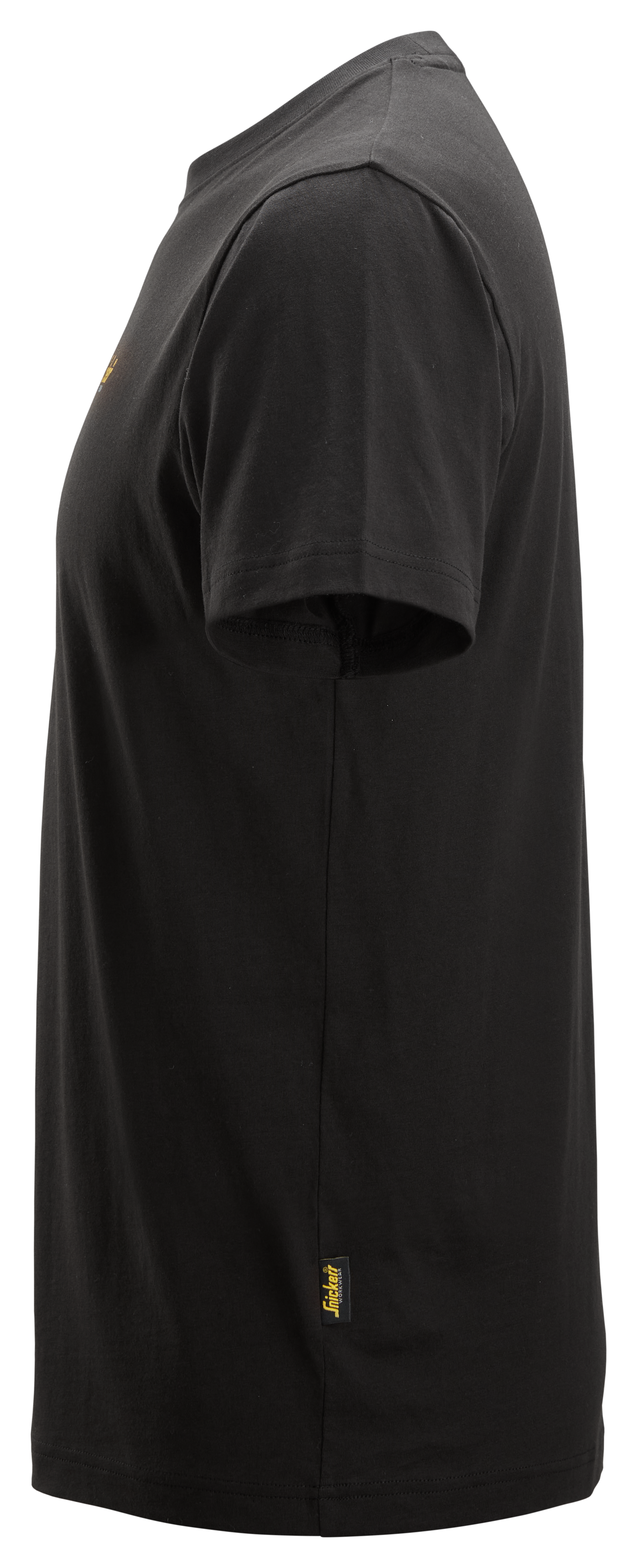 T-paita Snickers 2588-0400 pienellä logolla musta koko XS