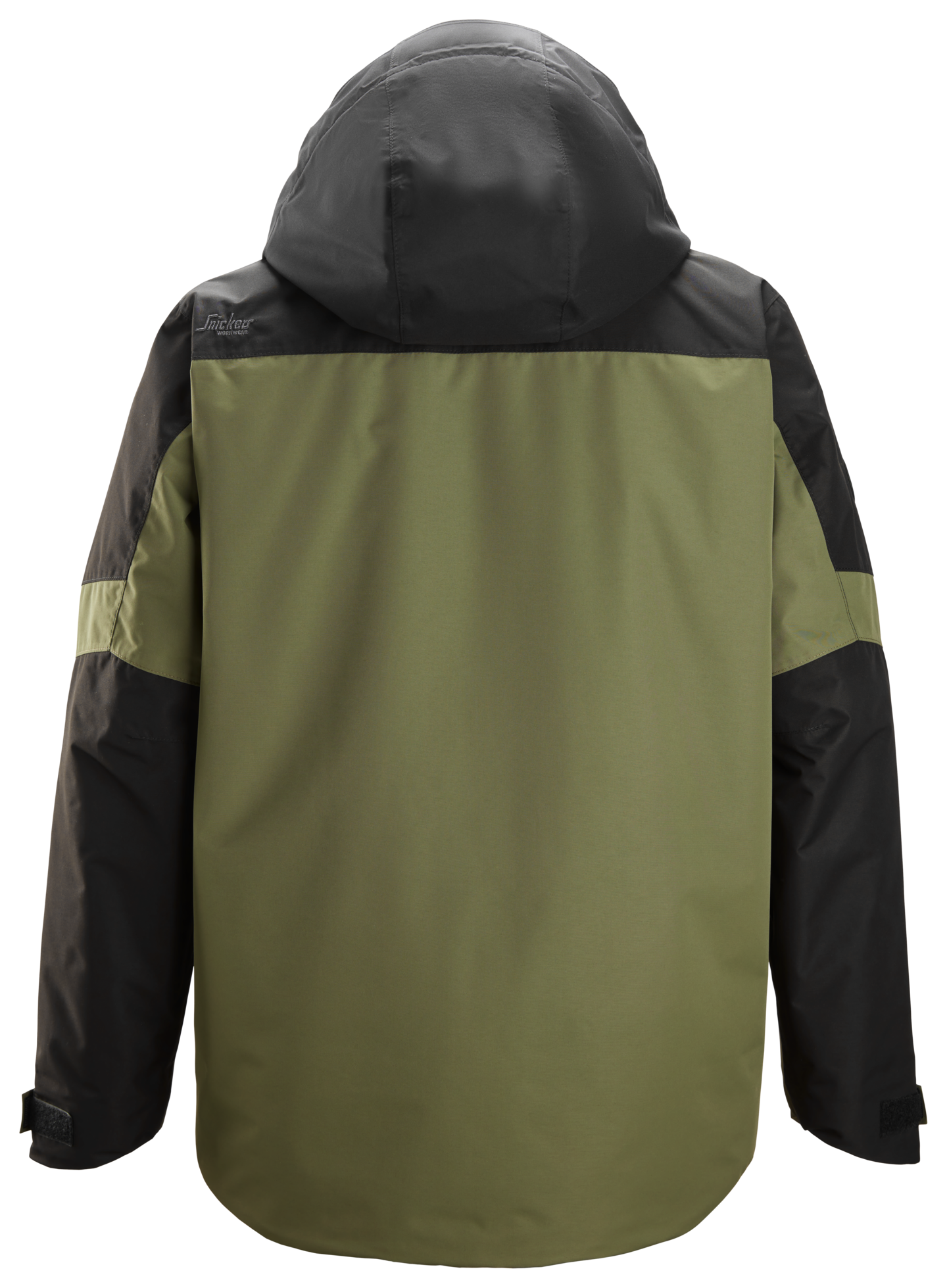 Toppatakki Snickers 1104-3104 AllroundWork vedenpitävä vihreä koko S