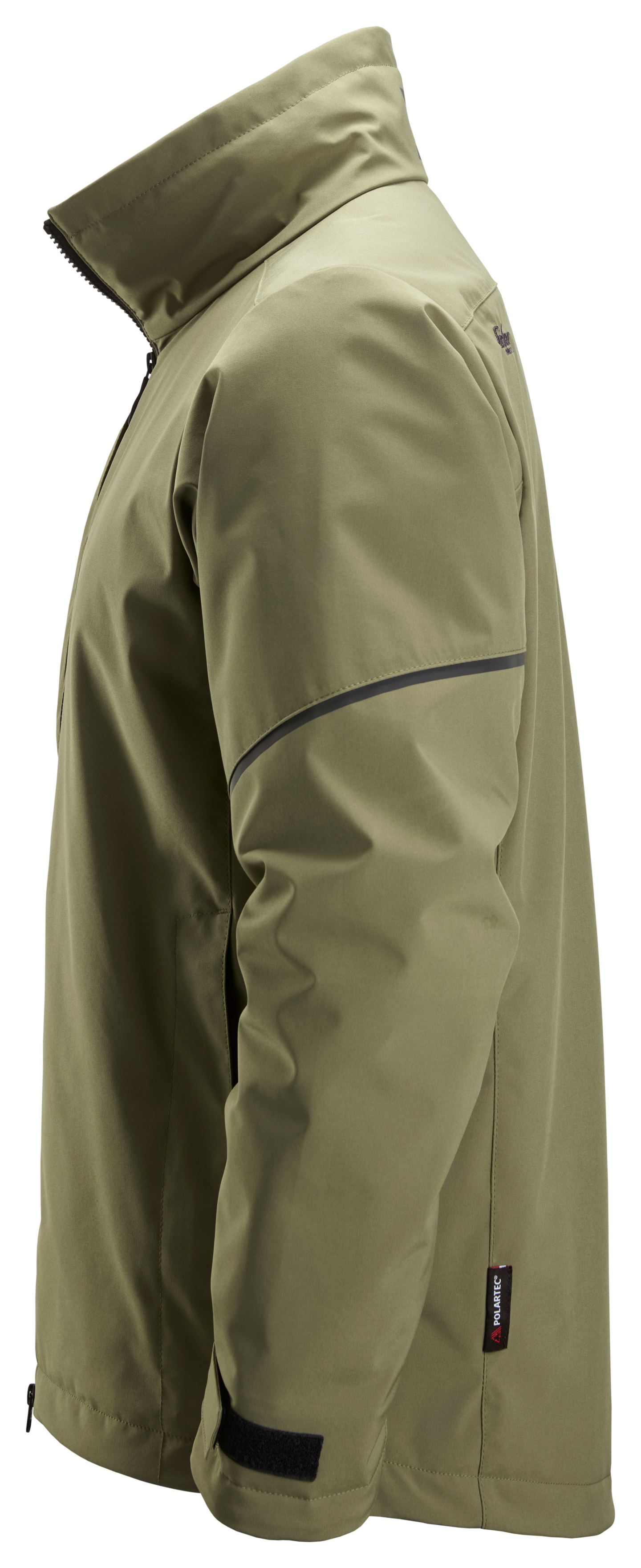 Softshell-takki Snickers 1905-3100 fleece vuorella vihreä koko XL