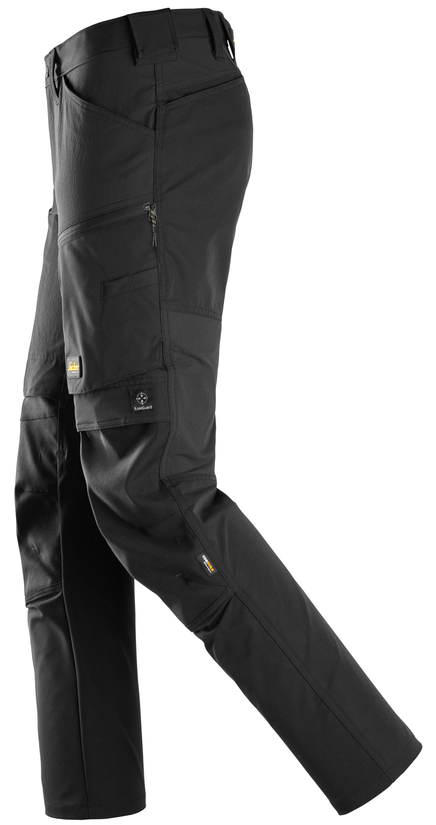 Työhousut stretch Snickers 6318-0404 musta koko 44