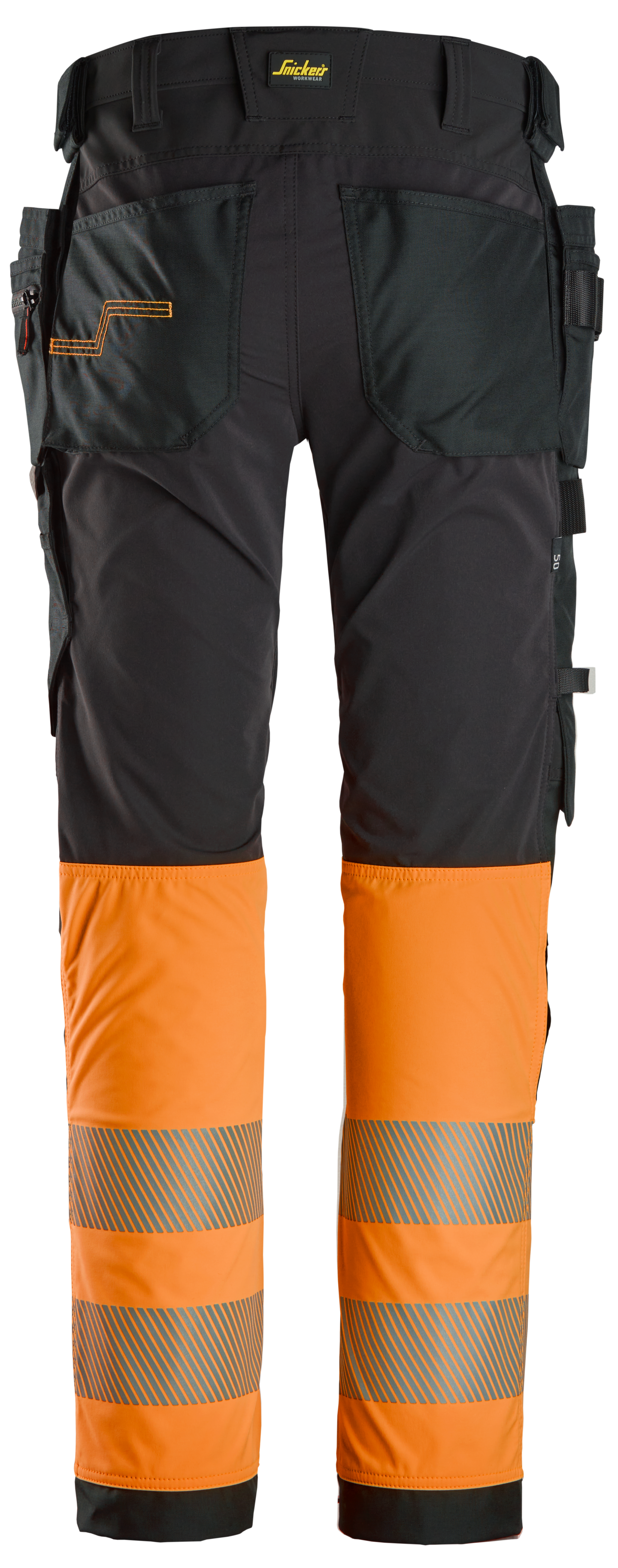 Huomiotyöhousut stretch riipputaskuilla lk 1 Snickers 6231-0455 koko 44