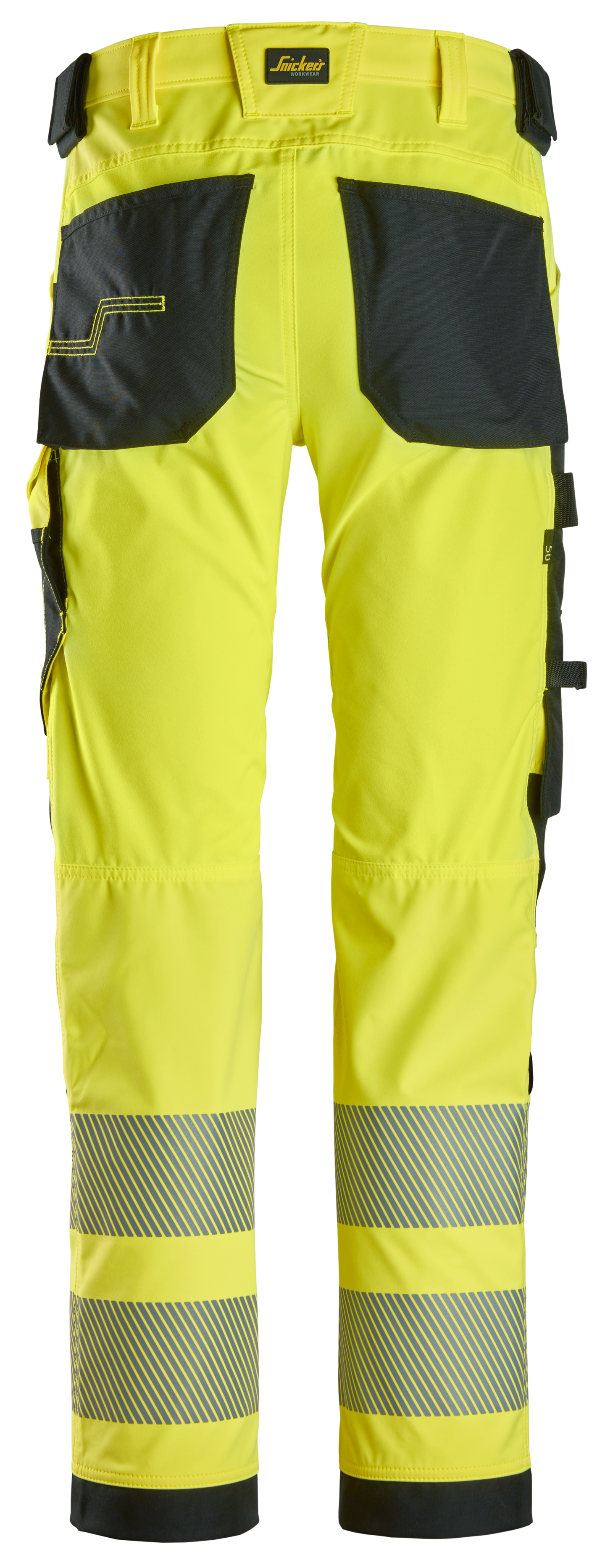 Huomiotyöhousut stretch lk 2 Snickers 6336-6604 keltainen