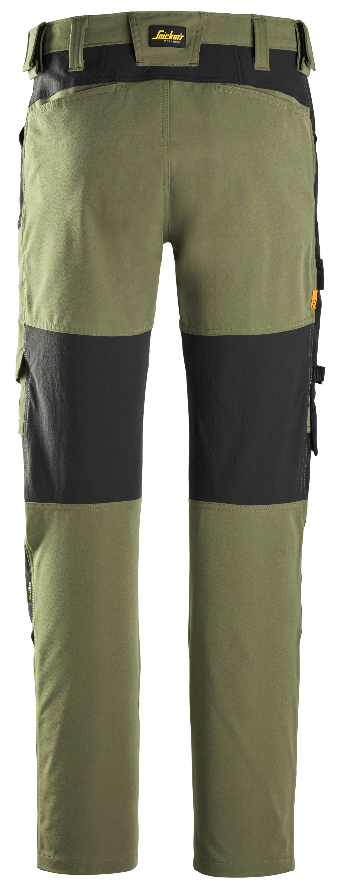 Työhousut stretch Snickers 6318-3104 vihreä koko 104