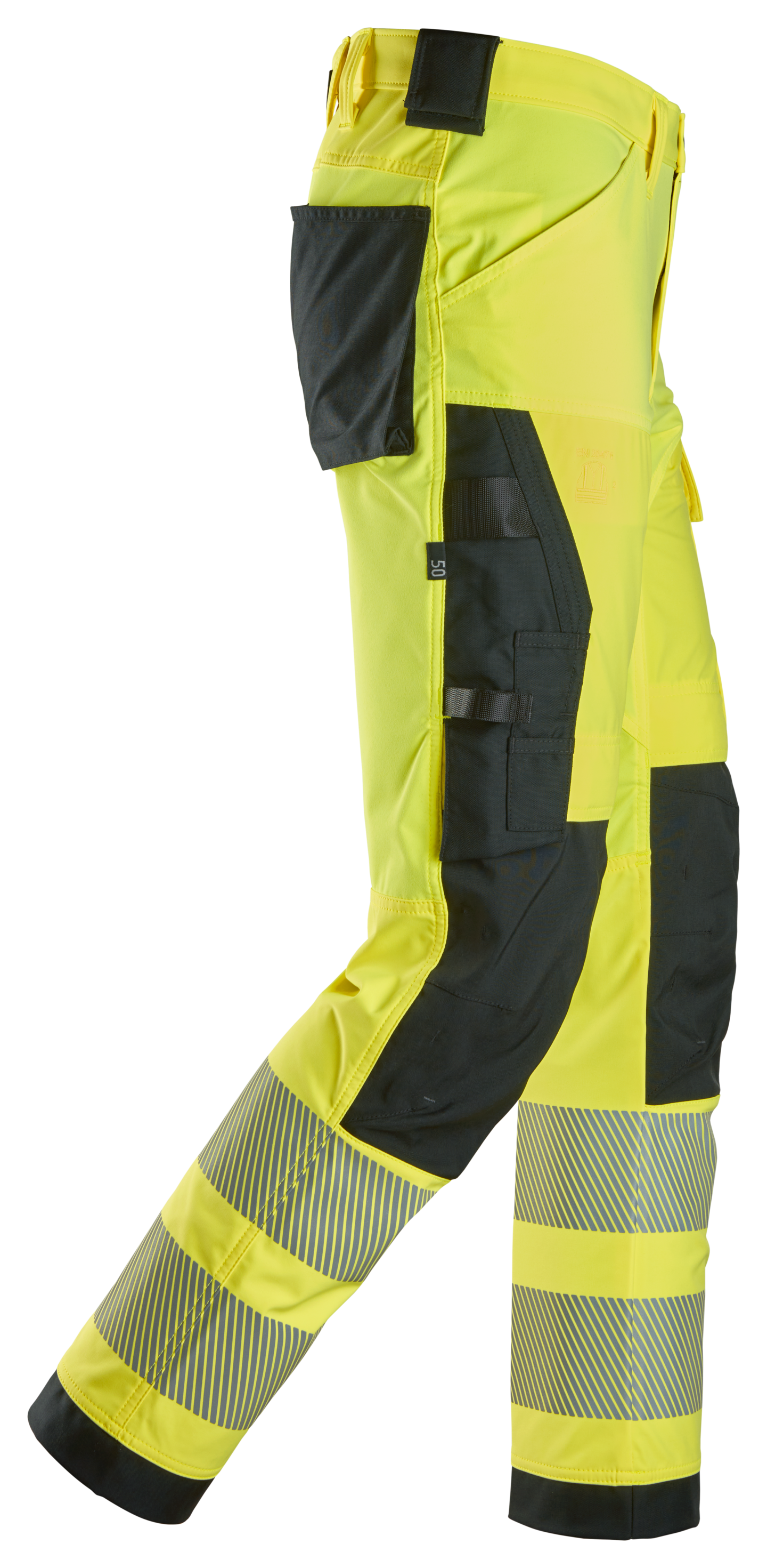 Huomiotyöhousut stretch lk 2 Snickers 6336-6604 keltainen