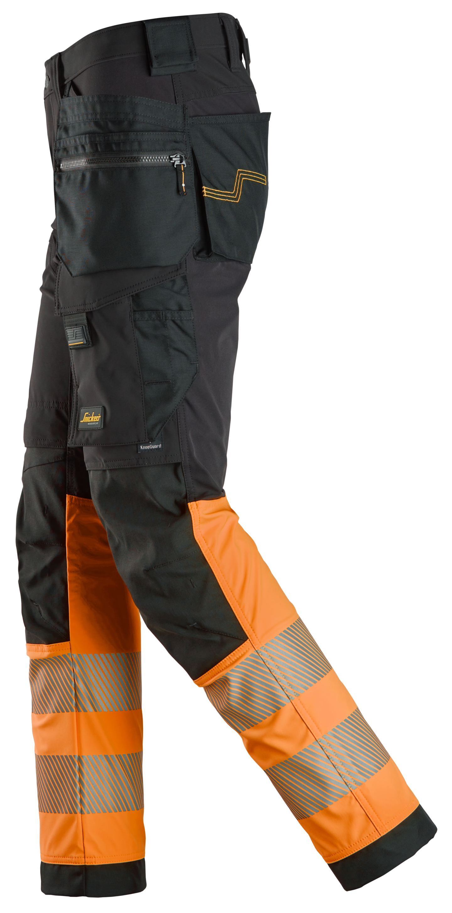 Huomiotyöhousut stretch riipputaskuilla lk 1 Snickers 6231-0455 koko 44