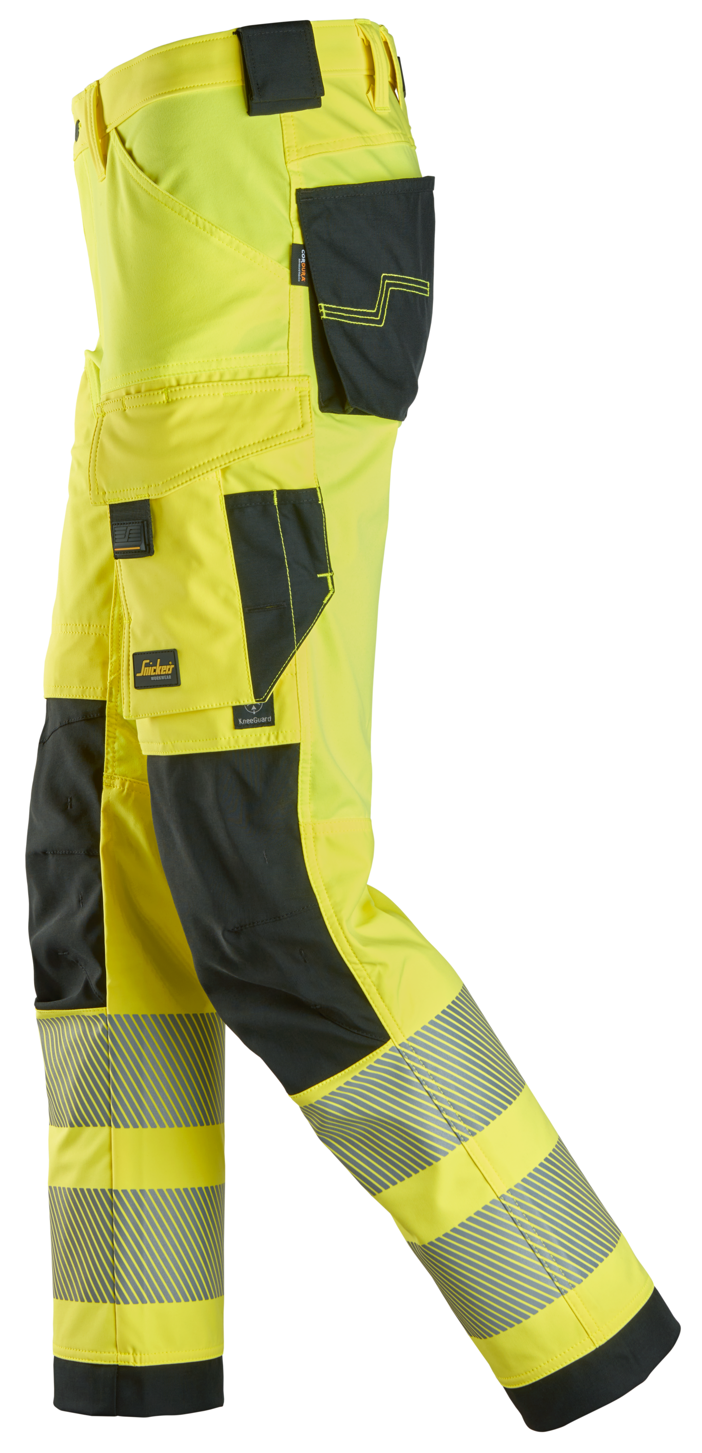 Huomiotyöhousut stretch lk 2 Snickers 6336-6604 keltainen