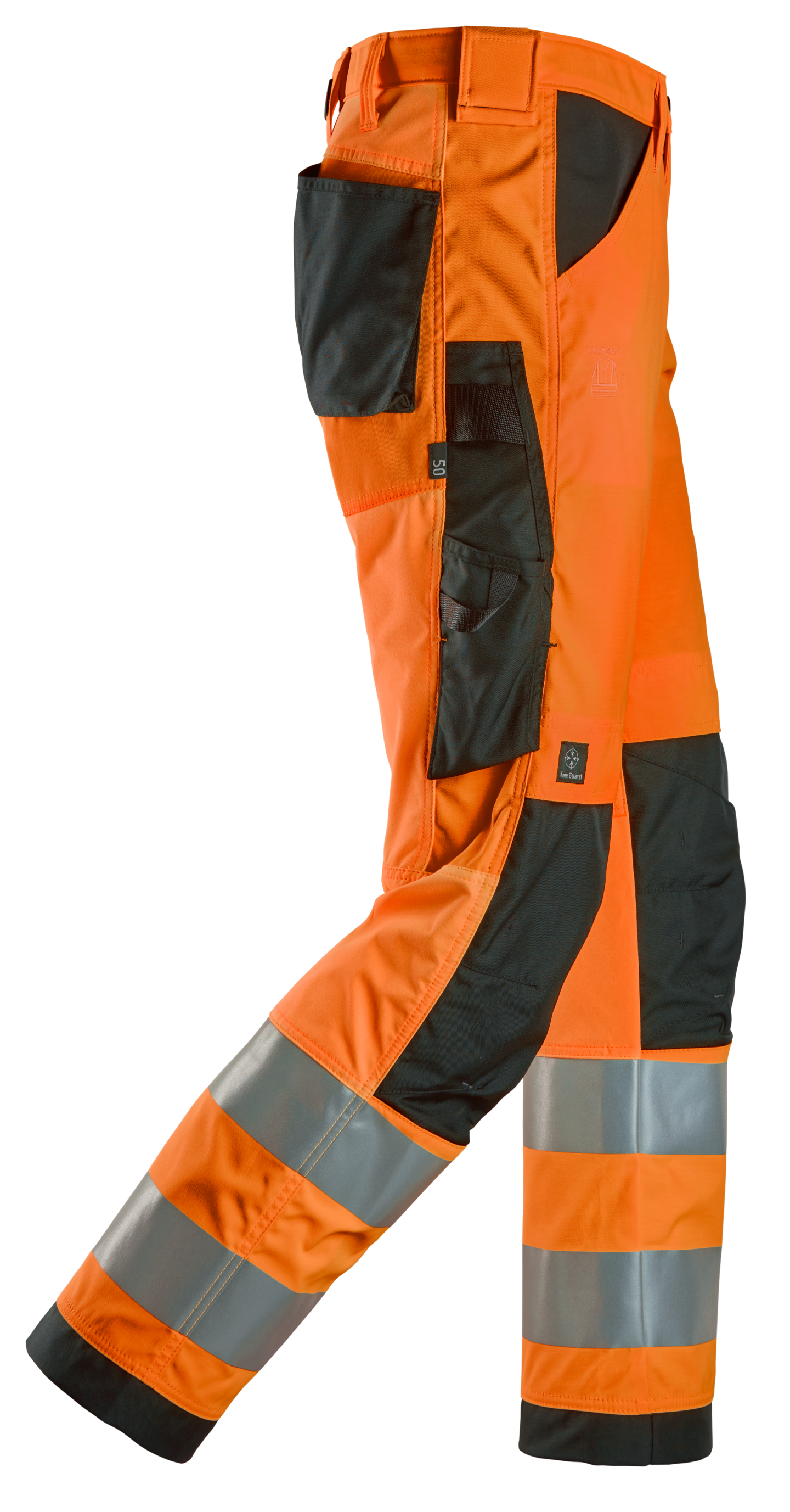 Huomiotyöhousut lk 2 Snickers 6338-5504 oranssi