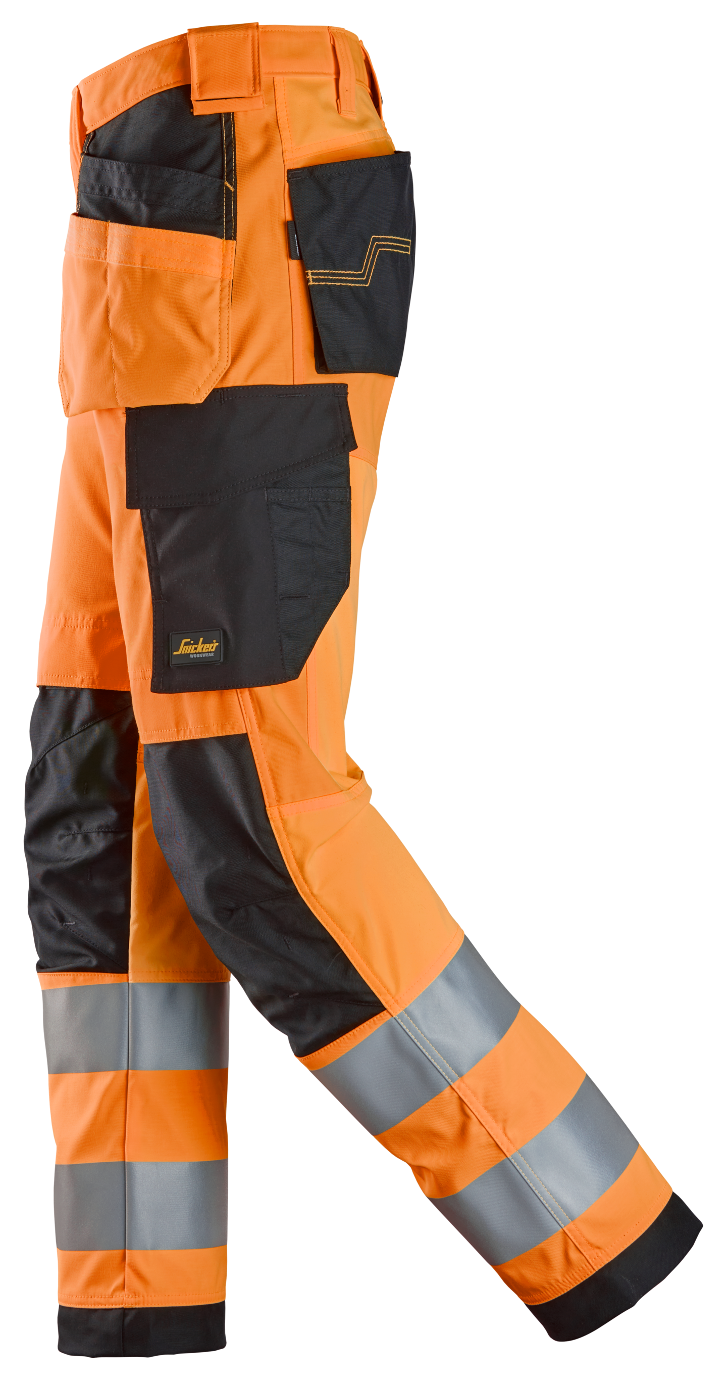 Huomiotyöhousut riipputaskuilla lk 2 Snickers 6238-5504 oranssi koko 44