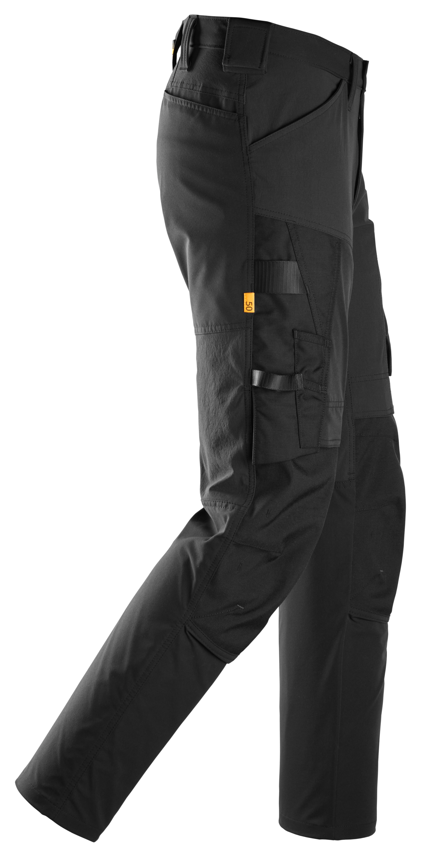 Työhousut stretch Snickers 6318-0404 musta koko 44