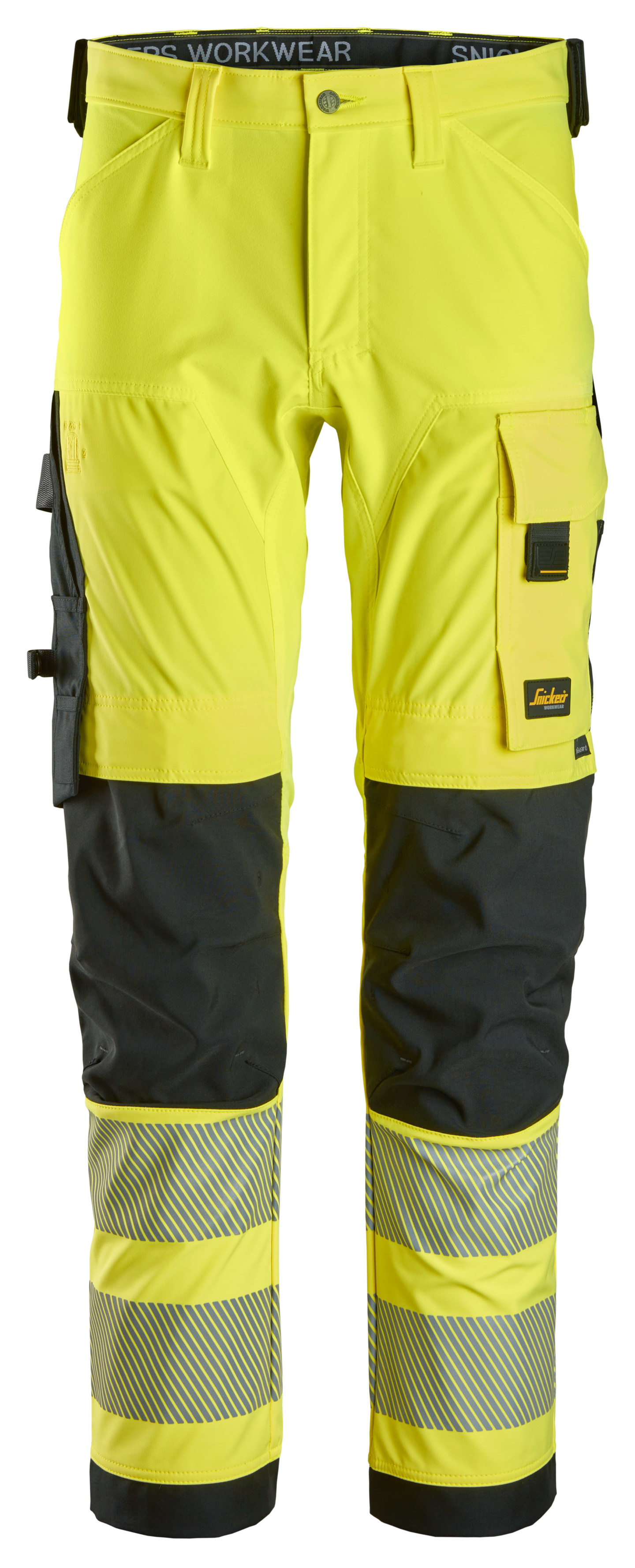 Huomiotyöhousut stretch lk 2 Snickers 6336-6604 keltainen