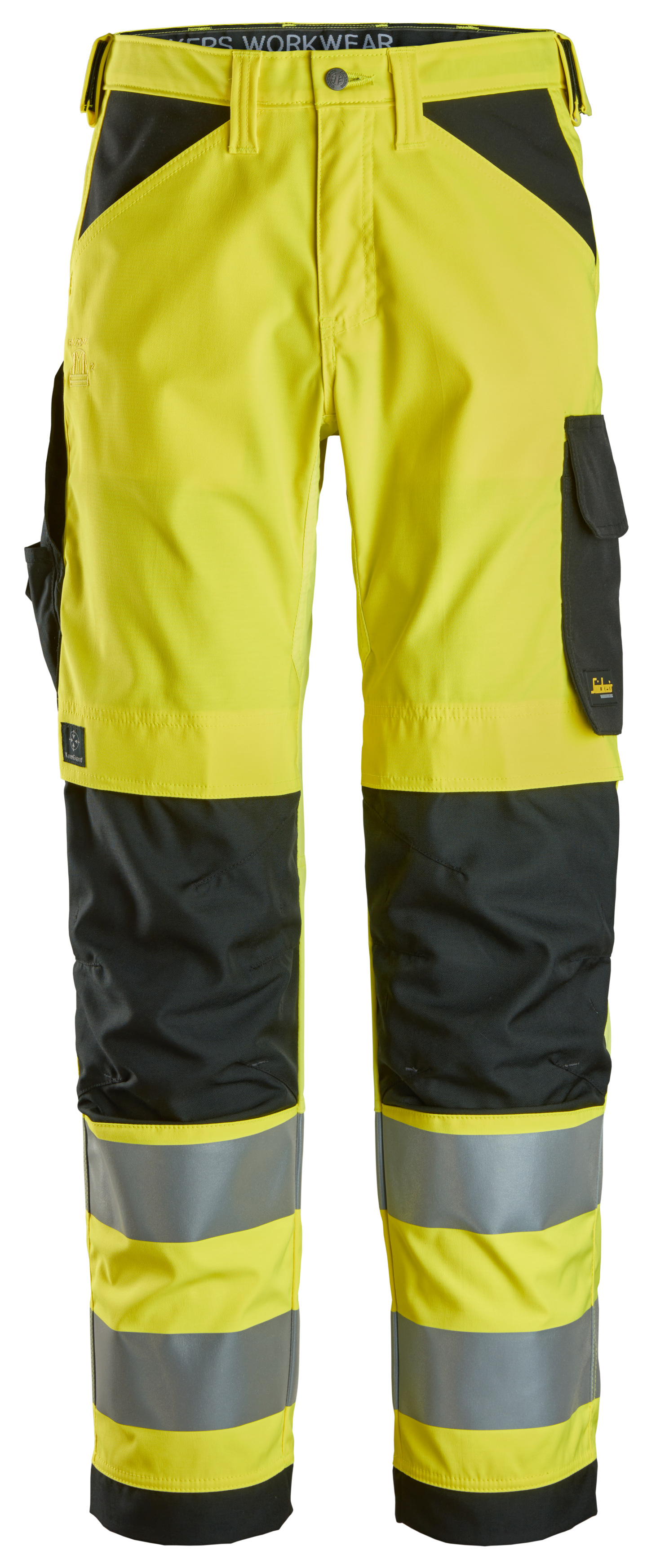 Huomiotyöhousut lk 2 Snickers 6338-6604 keltainen