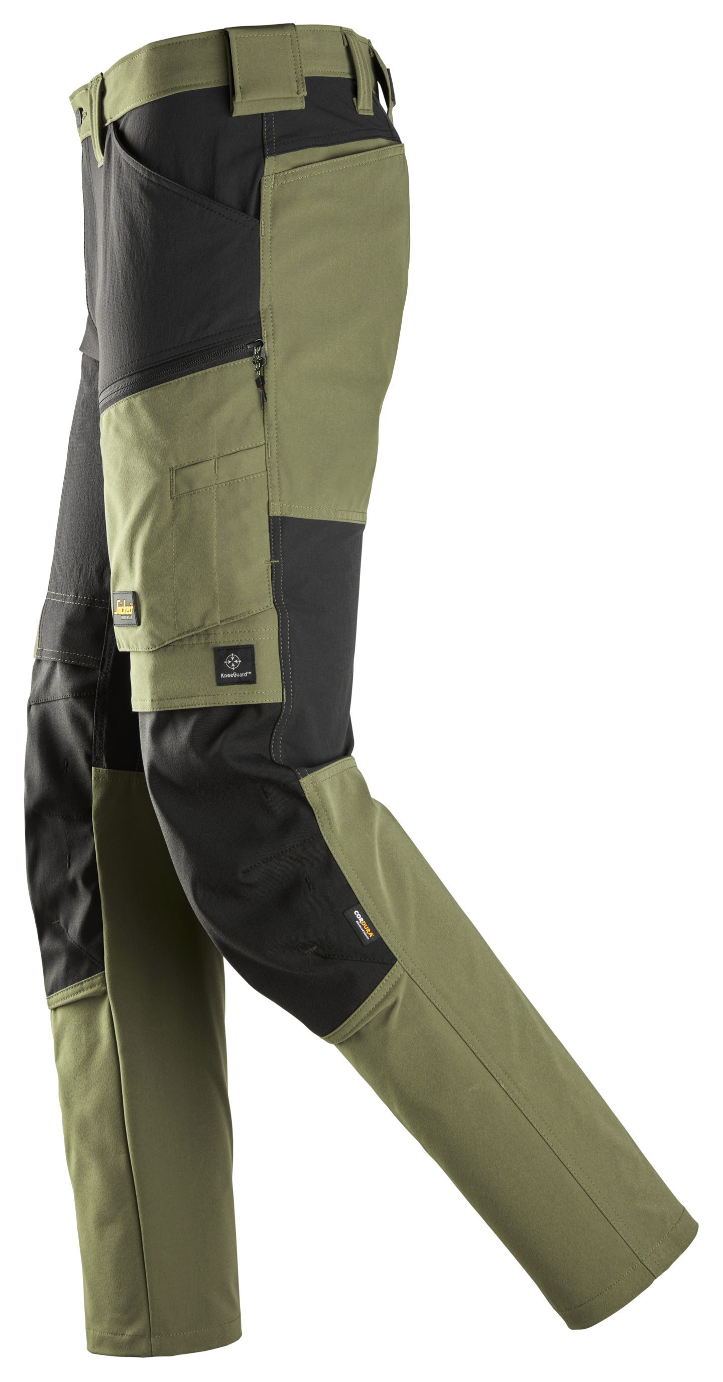 Työhousut stretch Snickers 6318-3104 vihreä koko 104