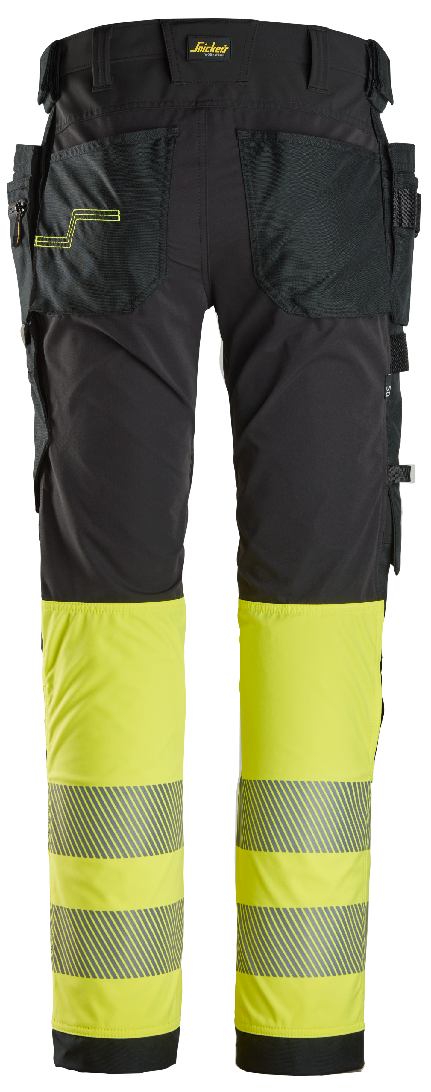 Huomiotyöhousut stretch riipputaskuilla lk 1 Snickers 6231-0466 koko 44