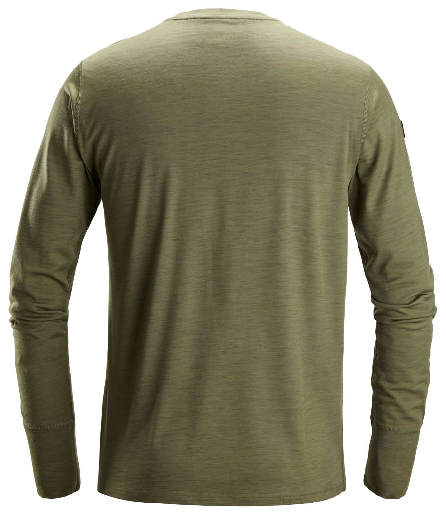 Pitkähihainen T-paita Snickers 2451-3100 villainen vihreä koko XS