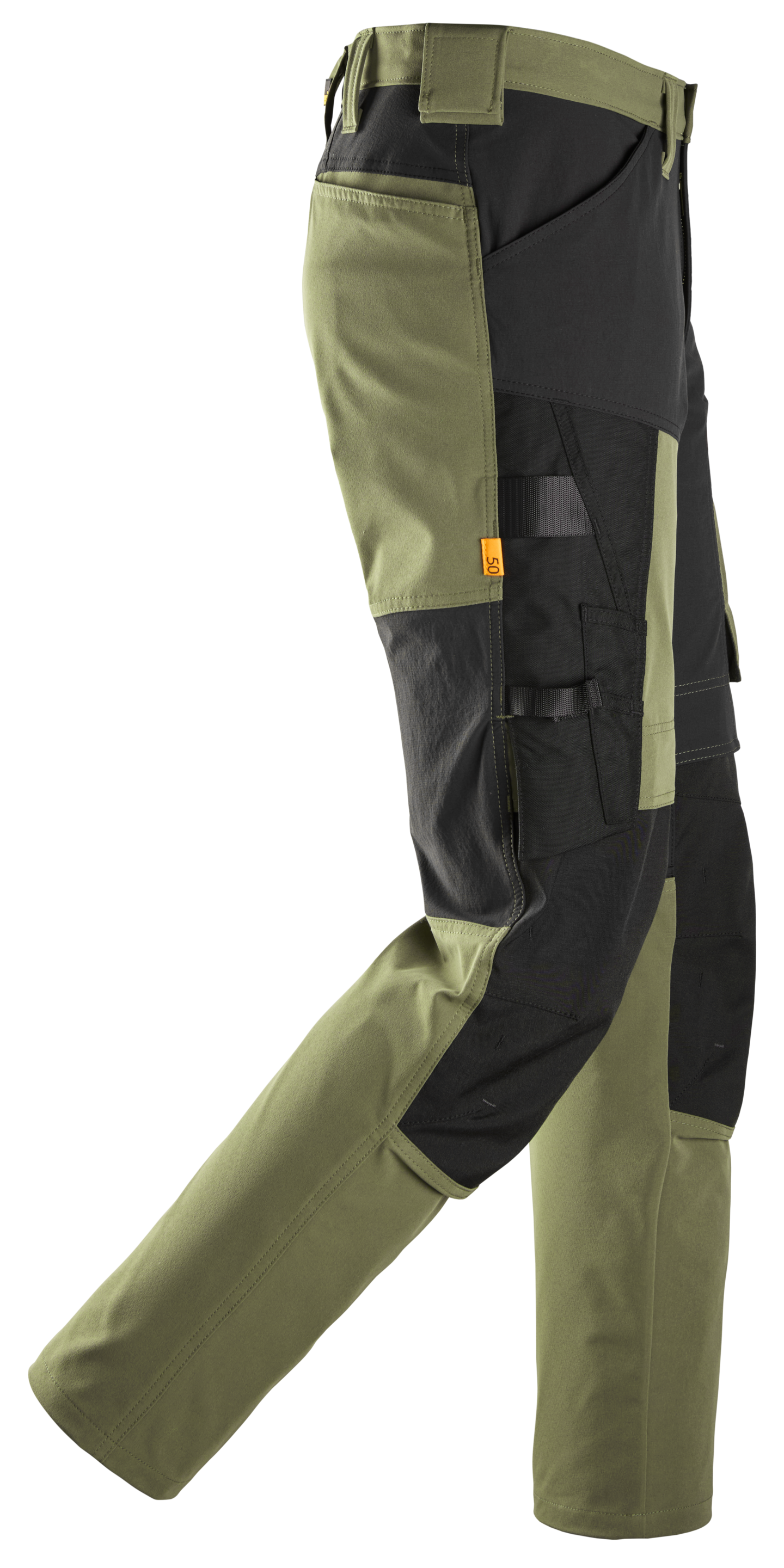 Työhousut stretch Snickers 6318-3104 vihreä koko 104