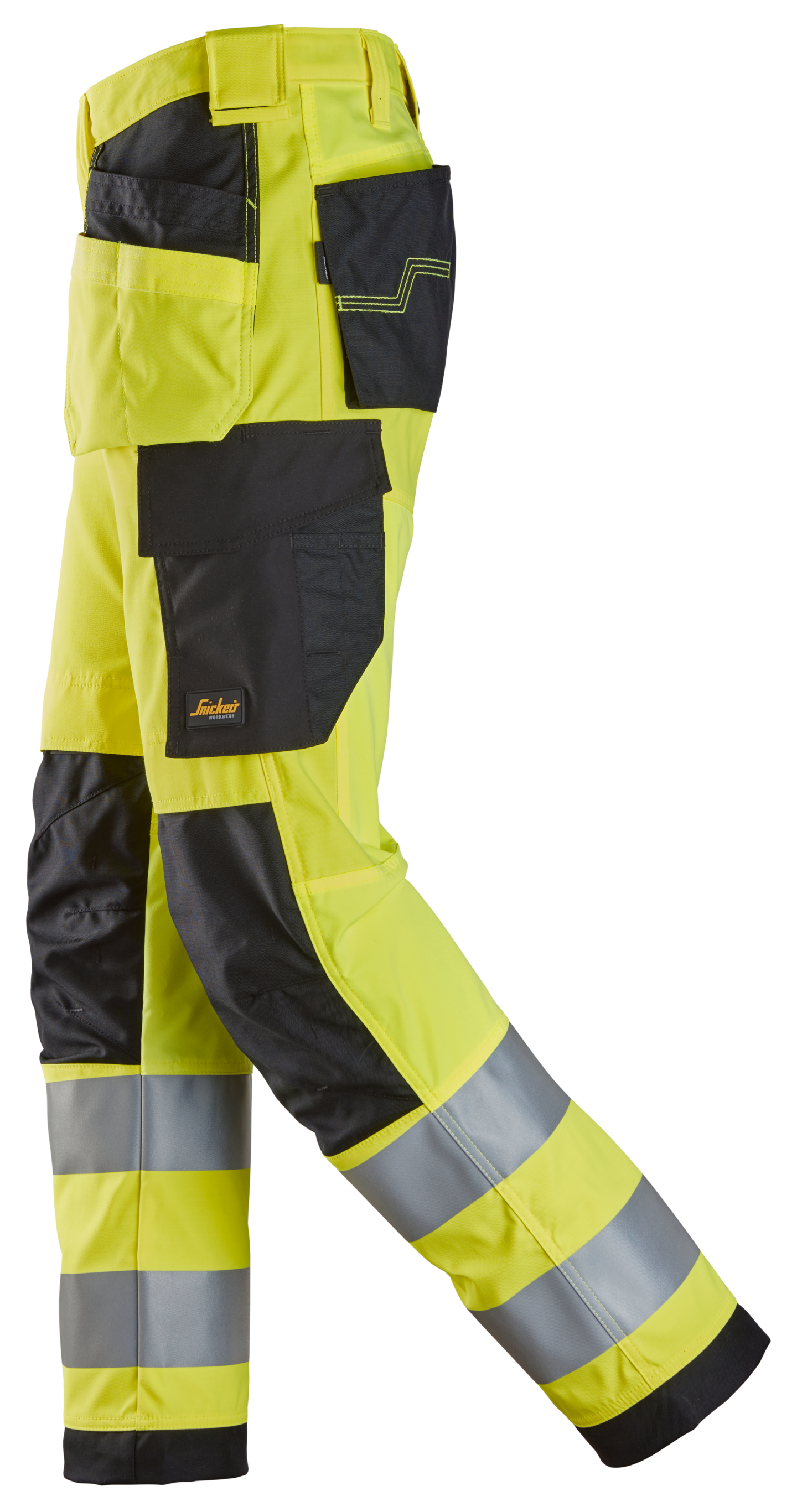 Huomiotyöhousut riipputaskuilla lk 2 Snickers 6238-6604 keltainen koko 44