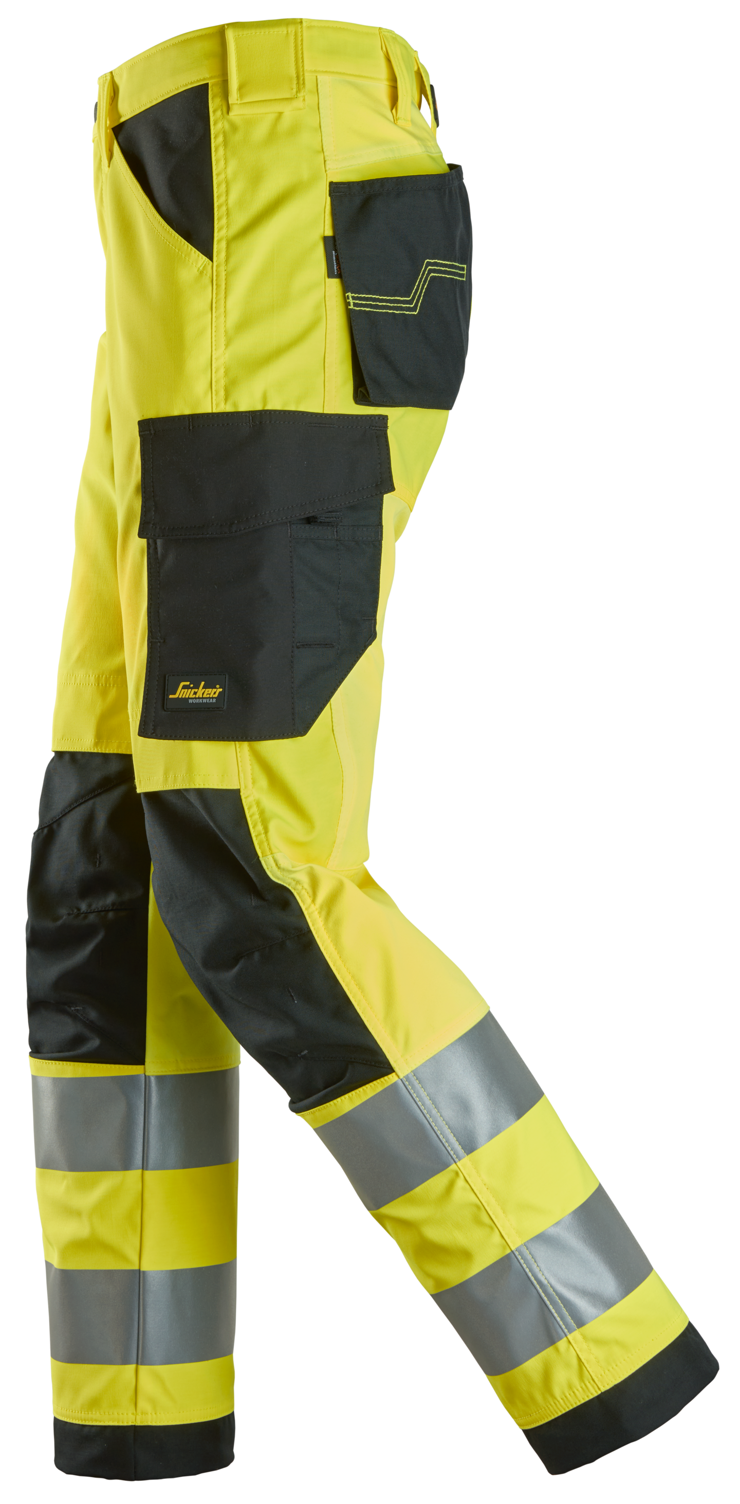 Huomiotyöhousut lk 2 Snickers 6338-6604 keltainen