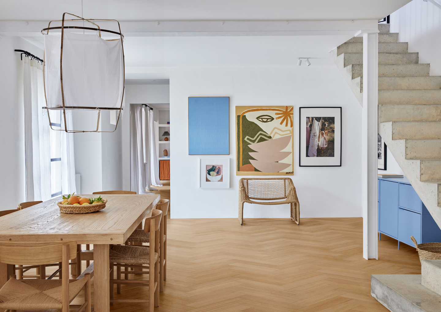 Kovapuulattia Kährs Life Authentic Tammi Chamomille Herringbone Right 0,789m²